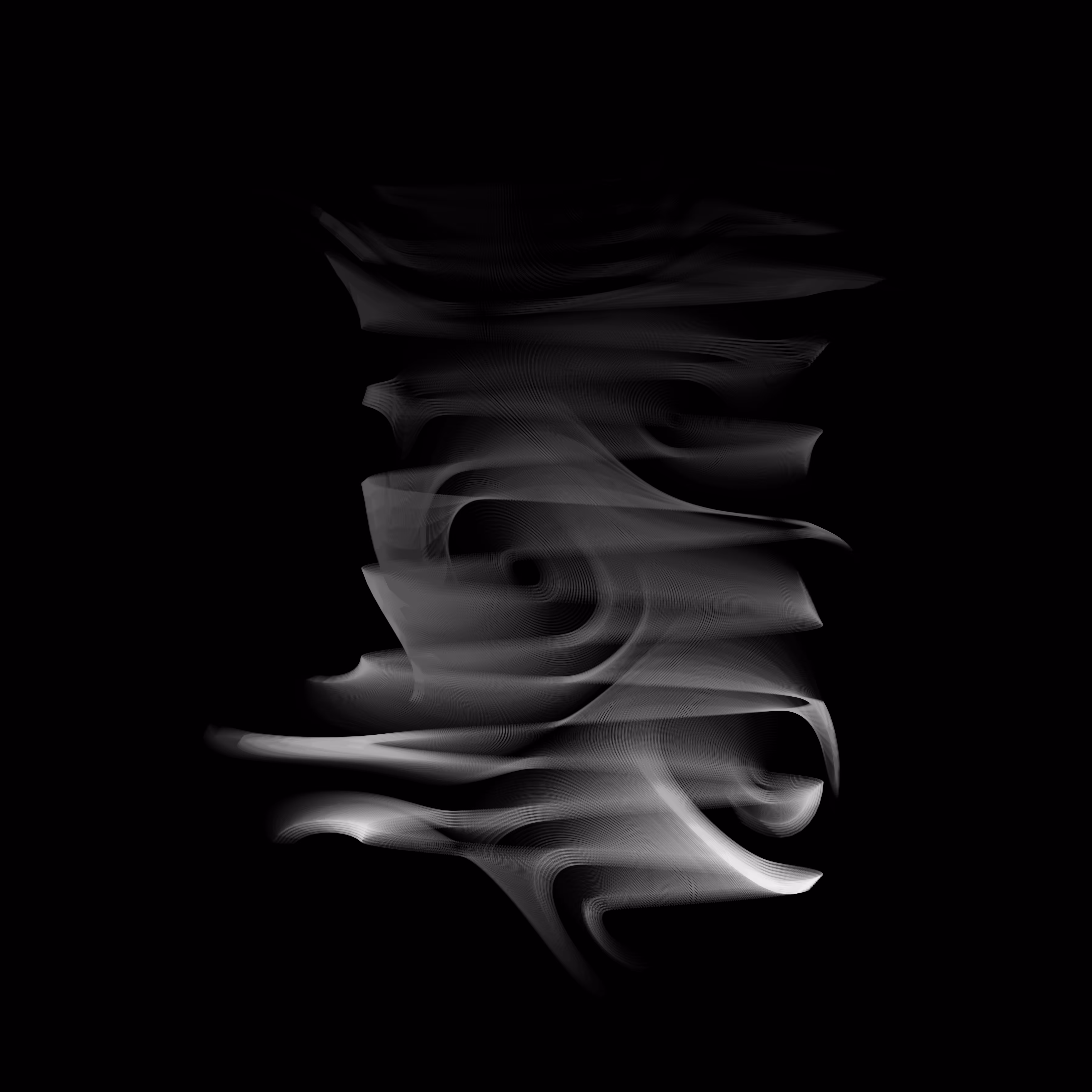 Smoky Spiral B&W #1