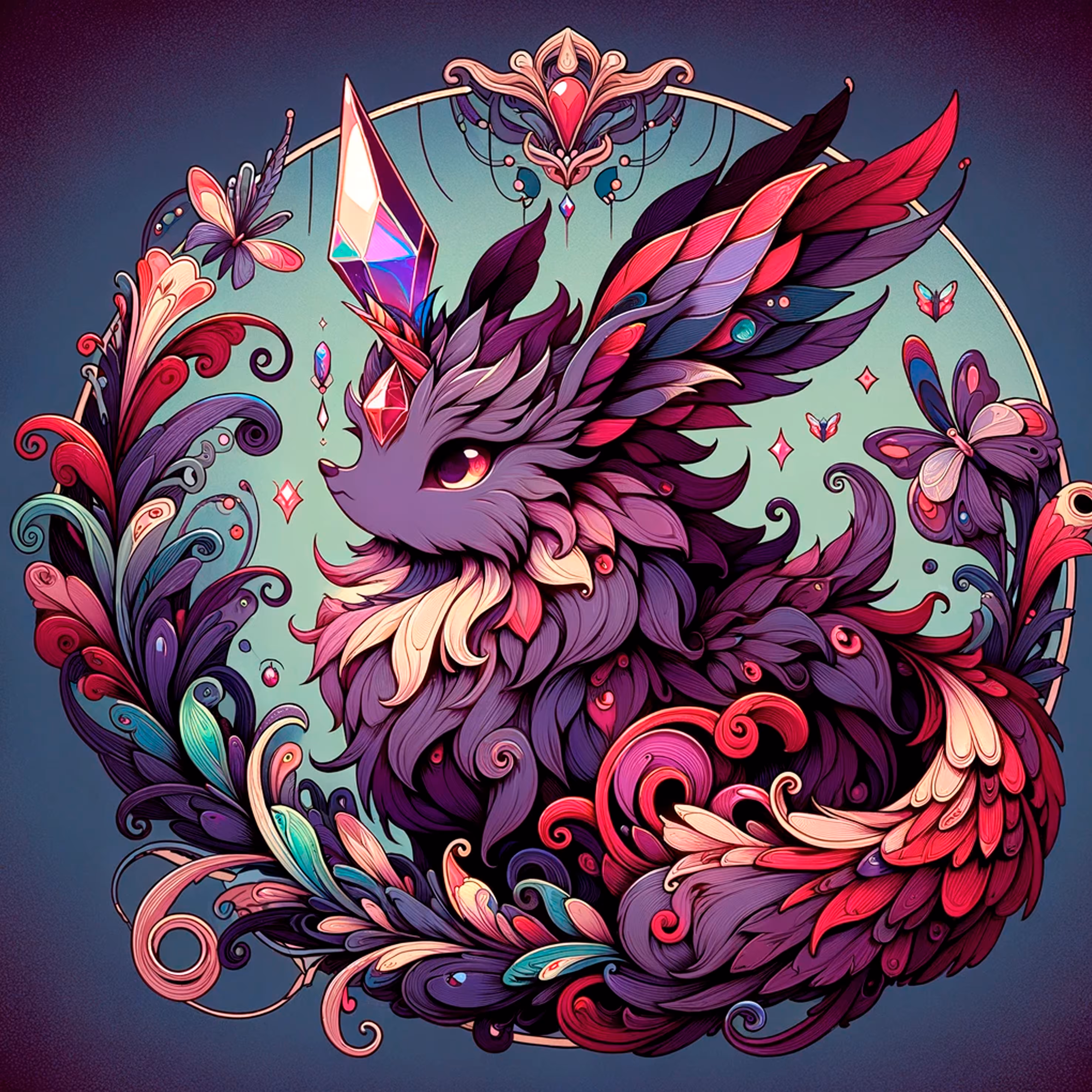 Art Nouveau #46 Carbuncle Common