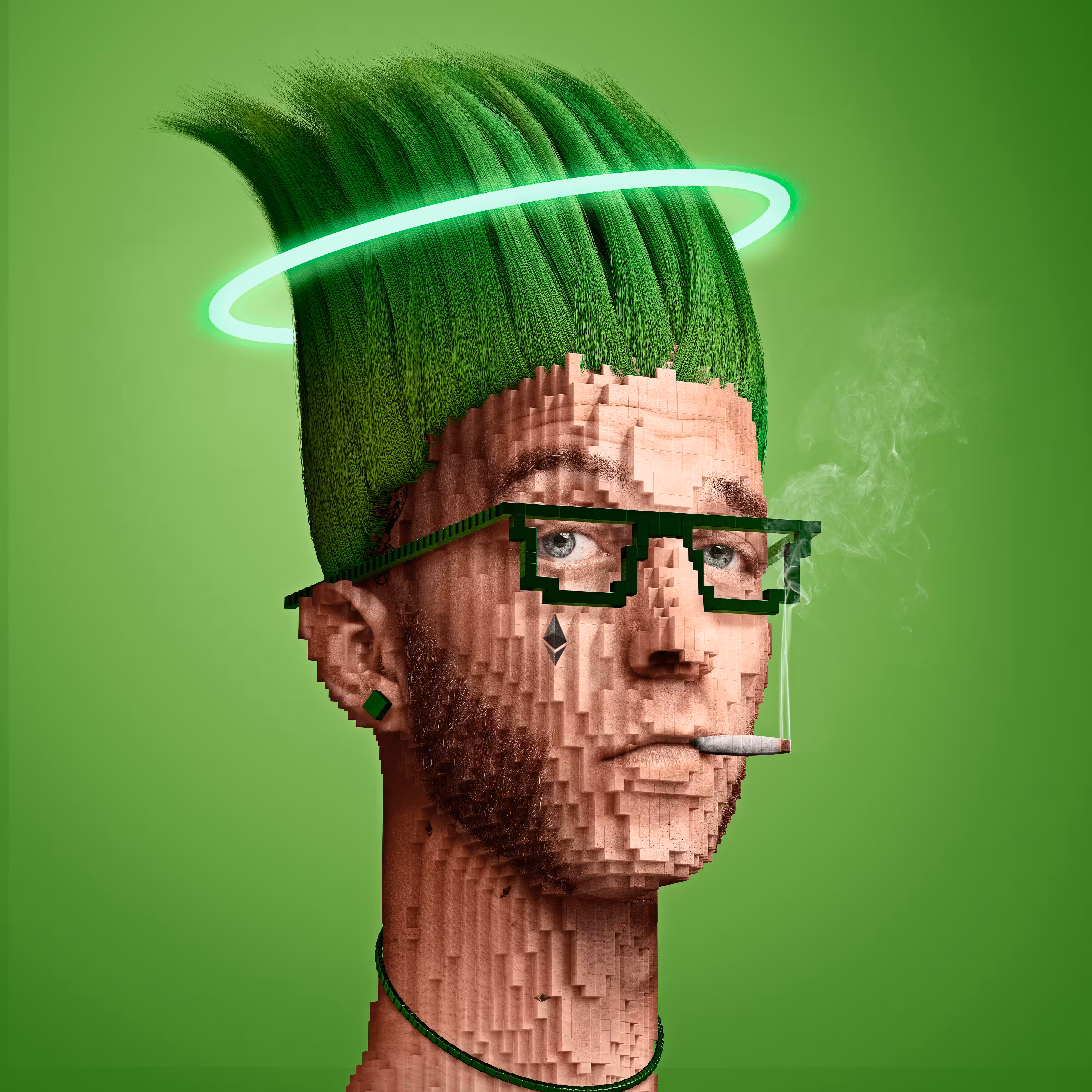Block Head Punk 067