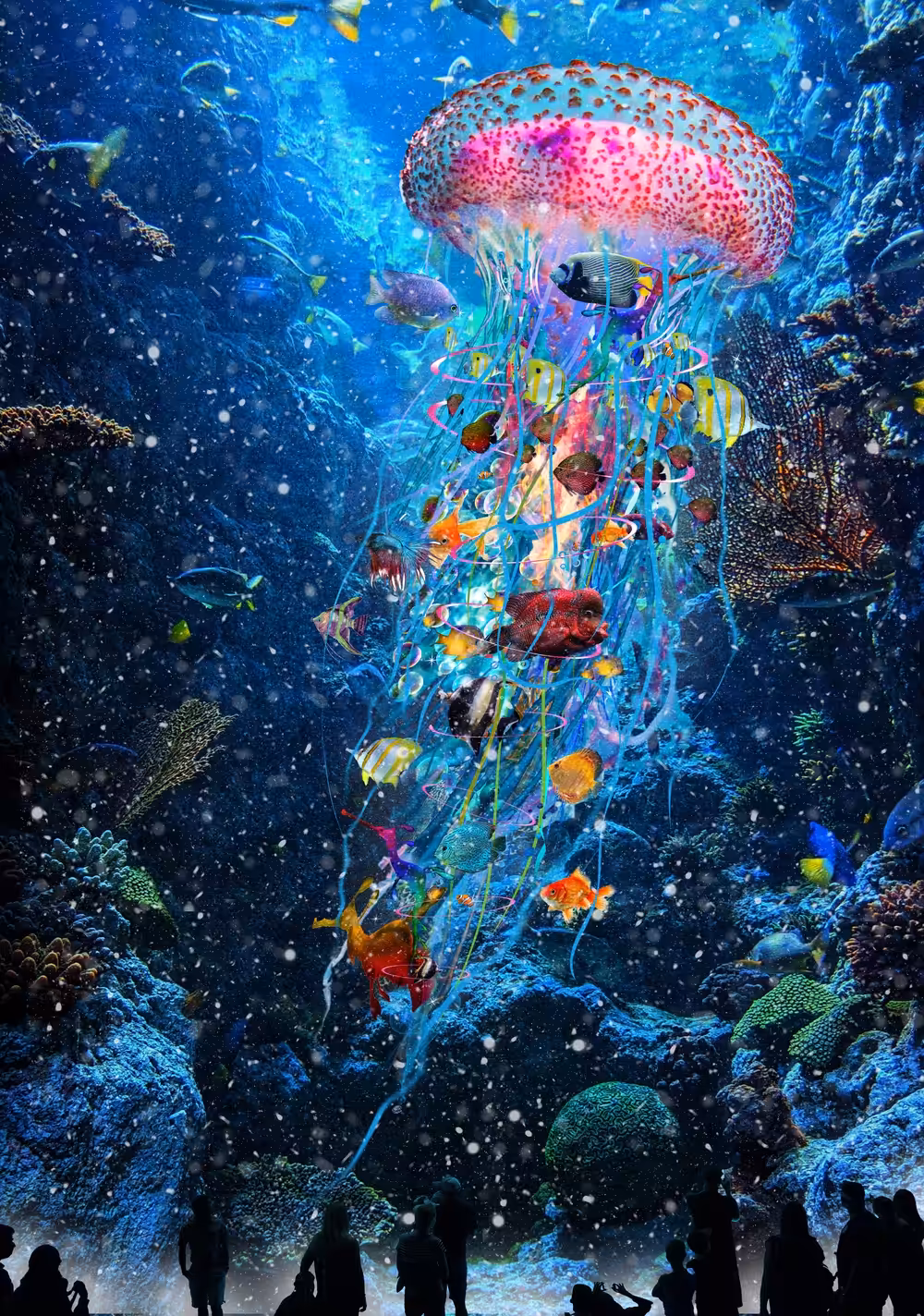Electric Jellyfish Aquarium