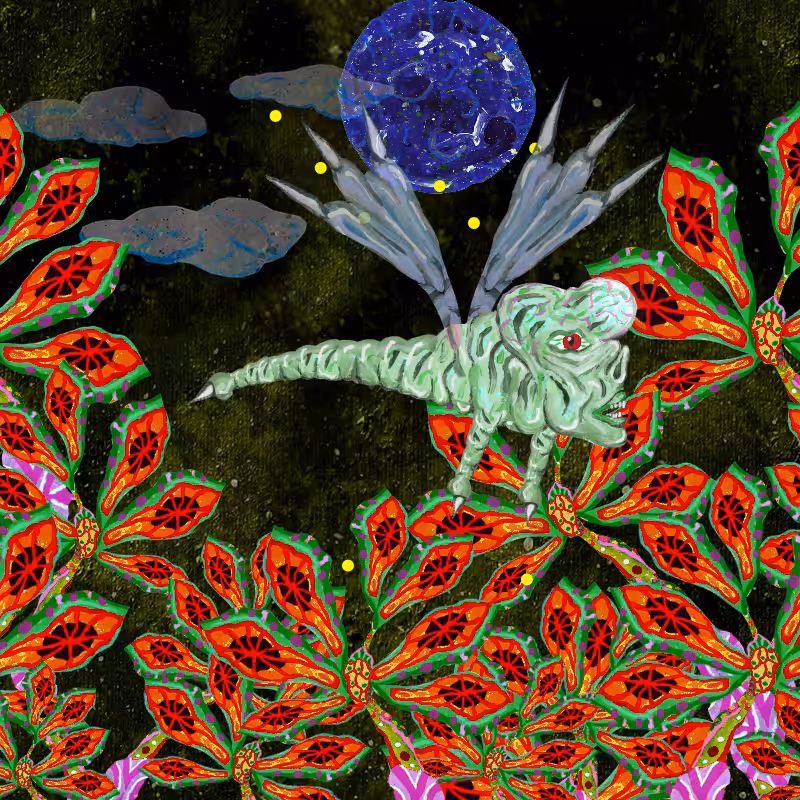 Fireflies and Flower Gardens #191