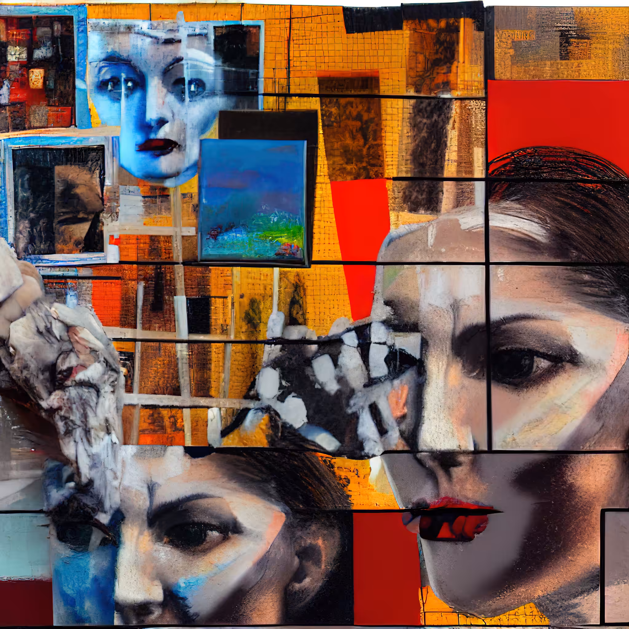 Neural collage  #8