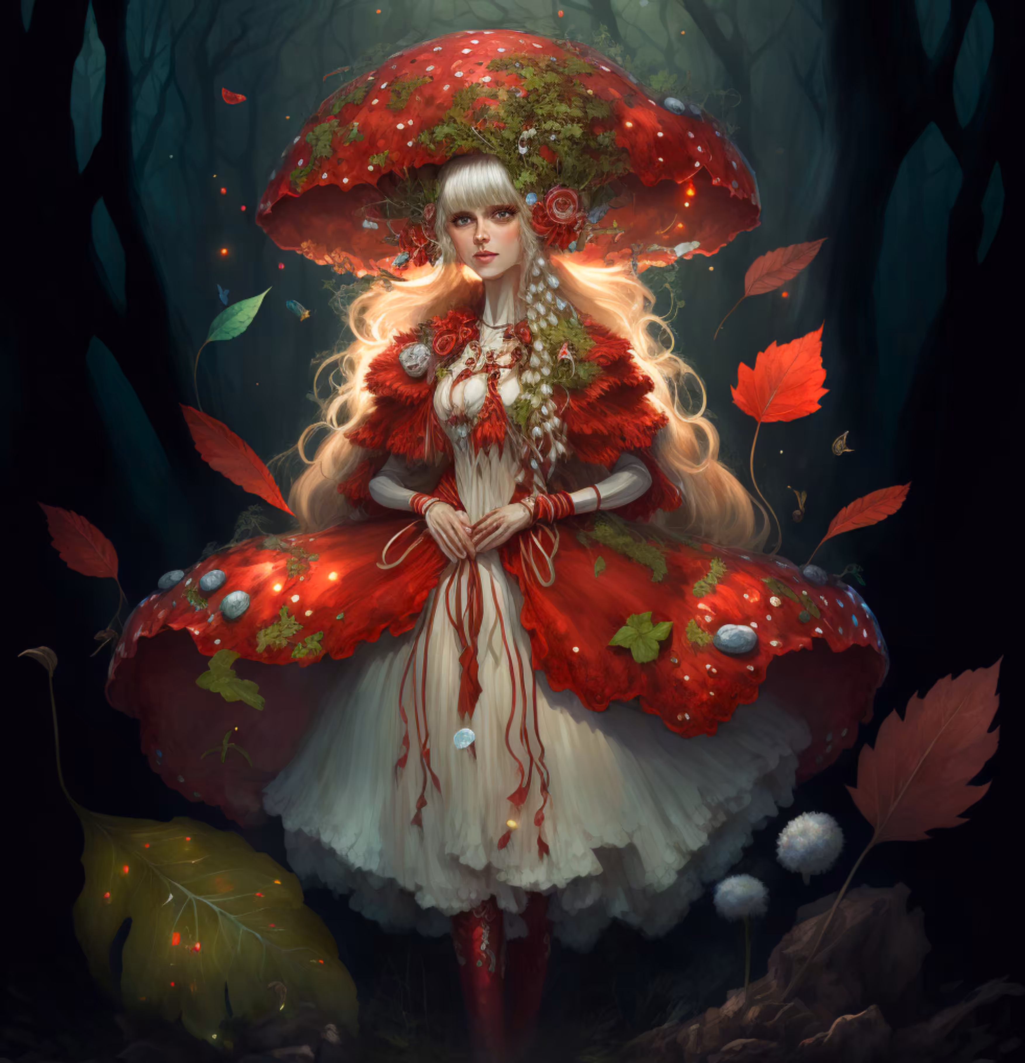 girl from the magical forest