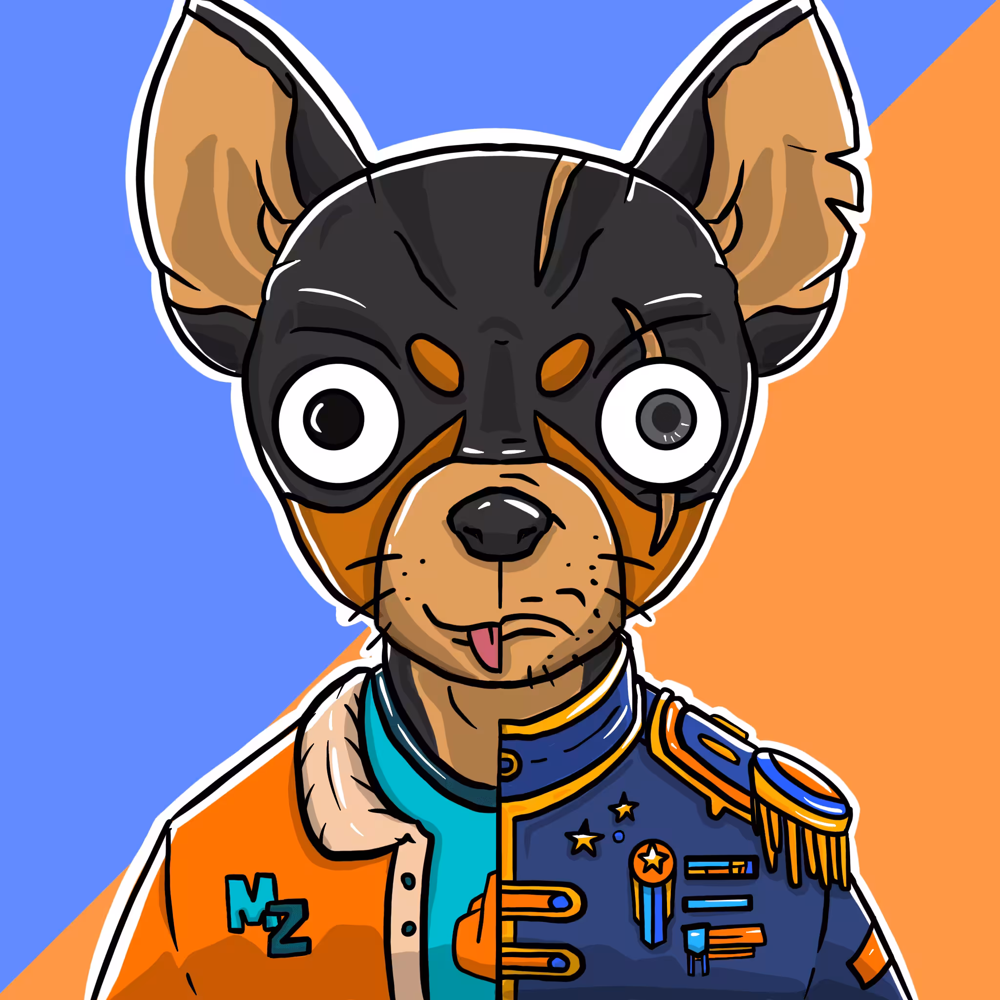Mirror Zoo: Chihuahua / Commander (common)