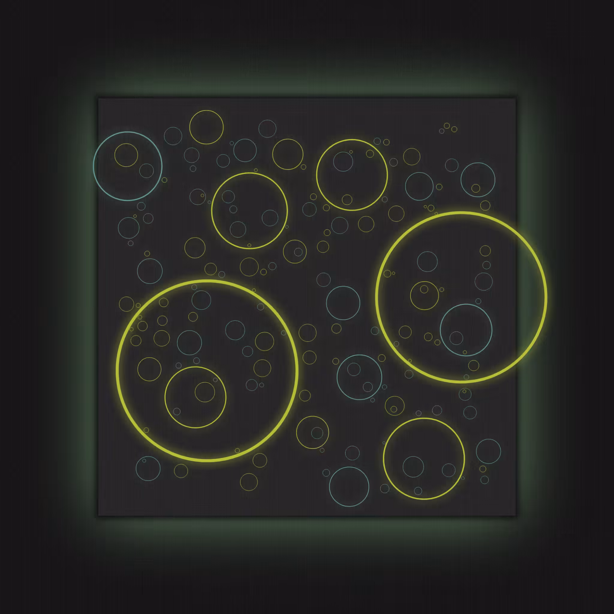 Nevercolliding Circles #10