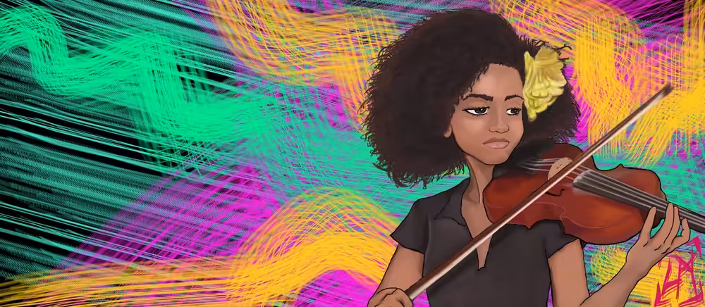 🦋 Afro Pride Violinist🐞