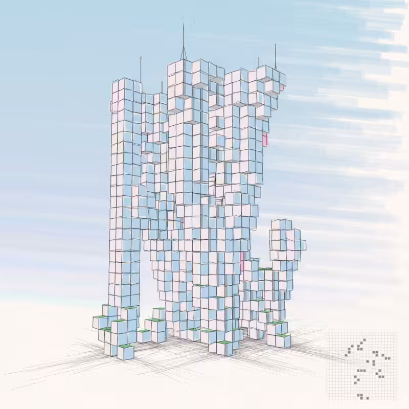 Cellular Skyscrapers #153