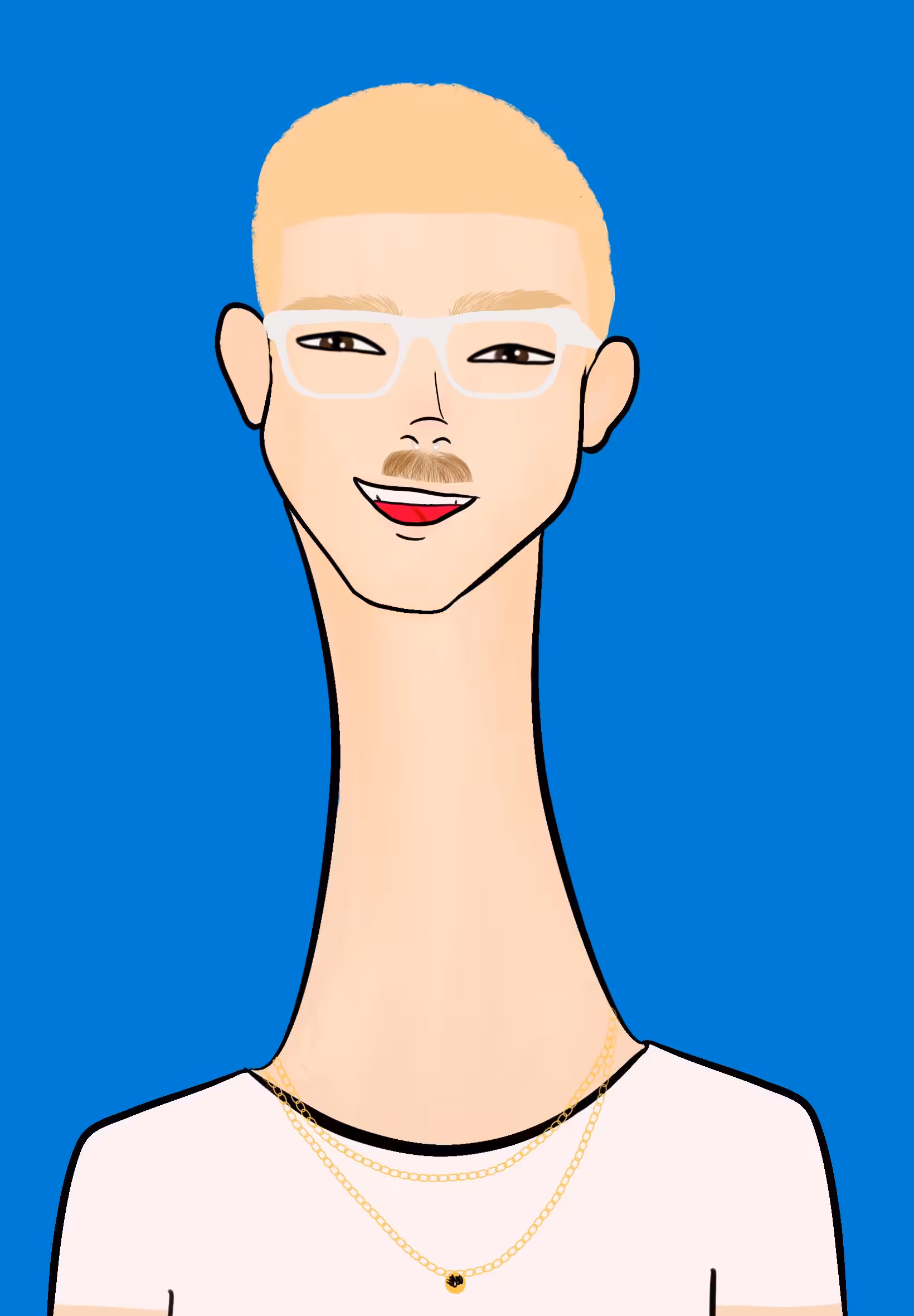 Long Neckie Fellas #2076