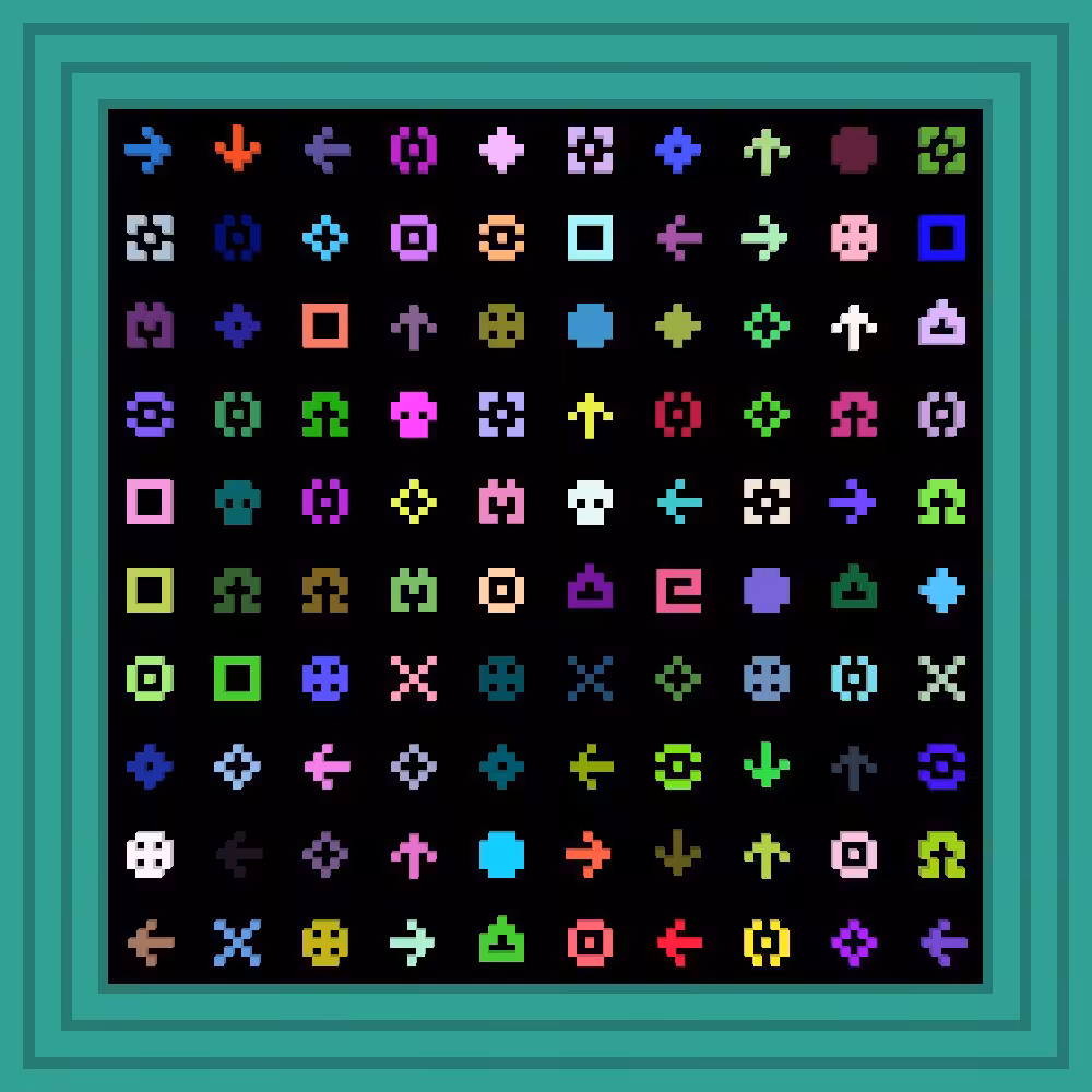 Where's the freakin Gaba GooL :: Procedural Symbols #126/1000