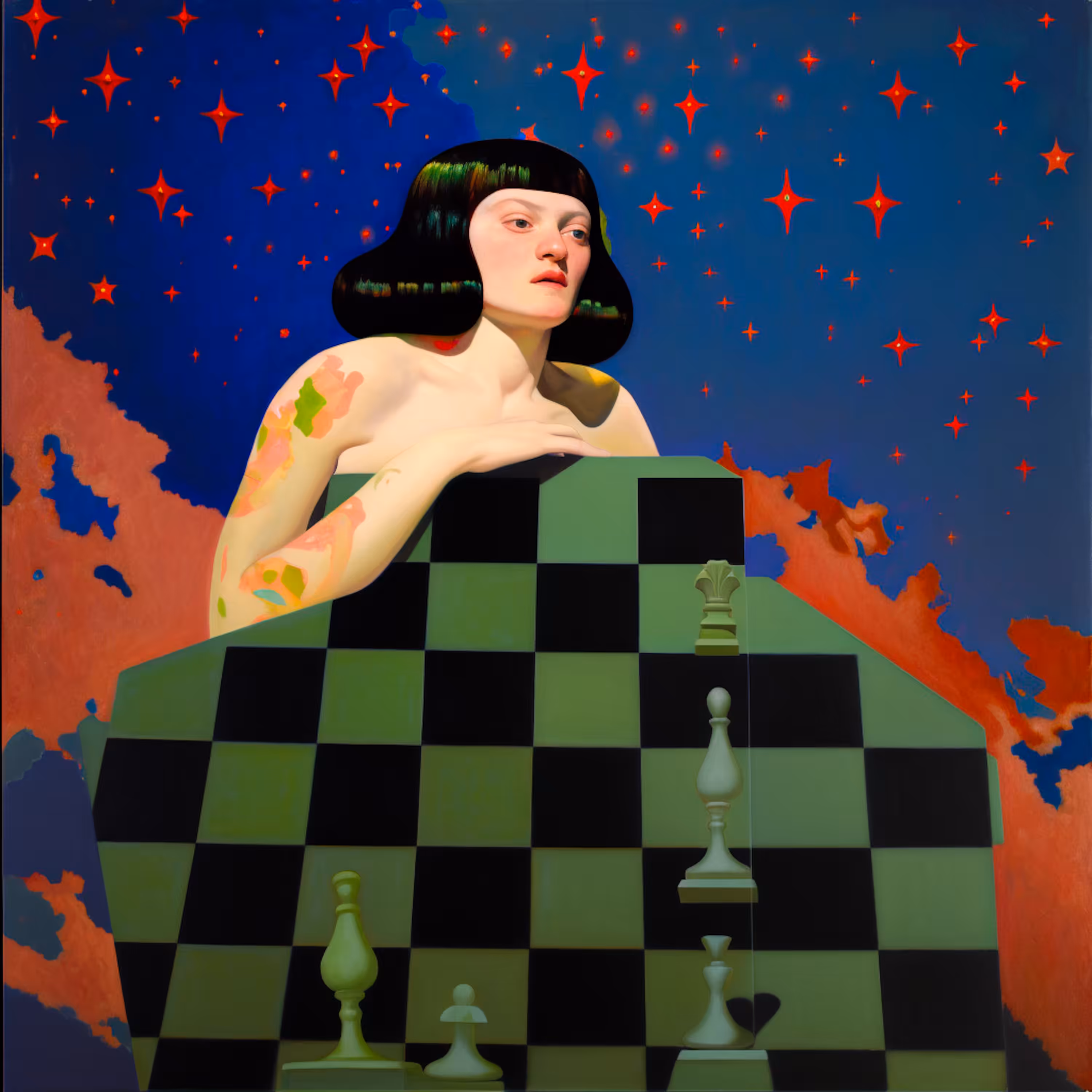 As the stars twinkle, checkmate!