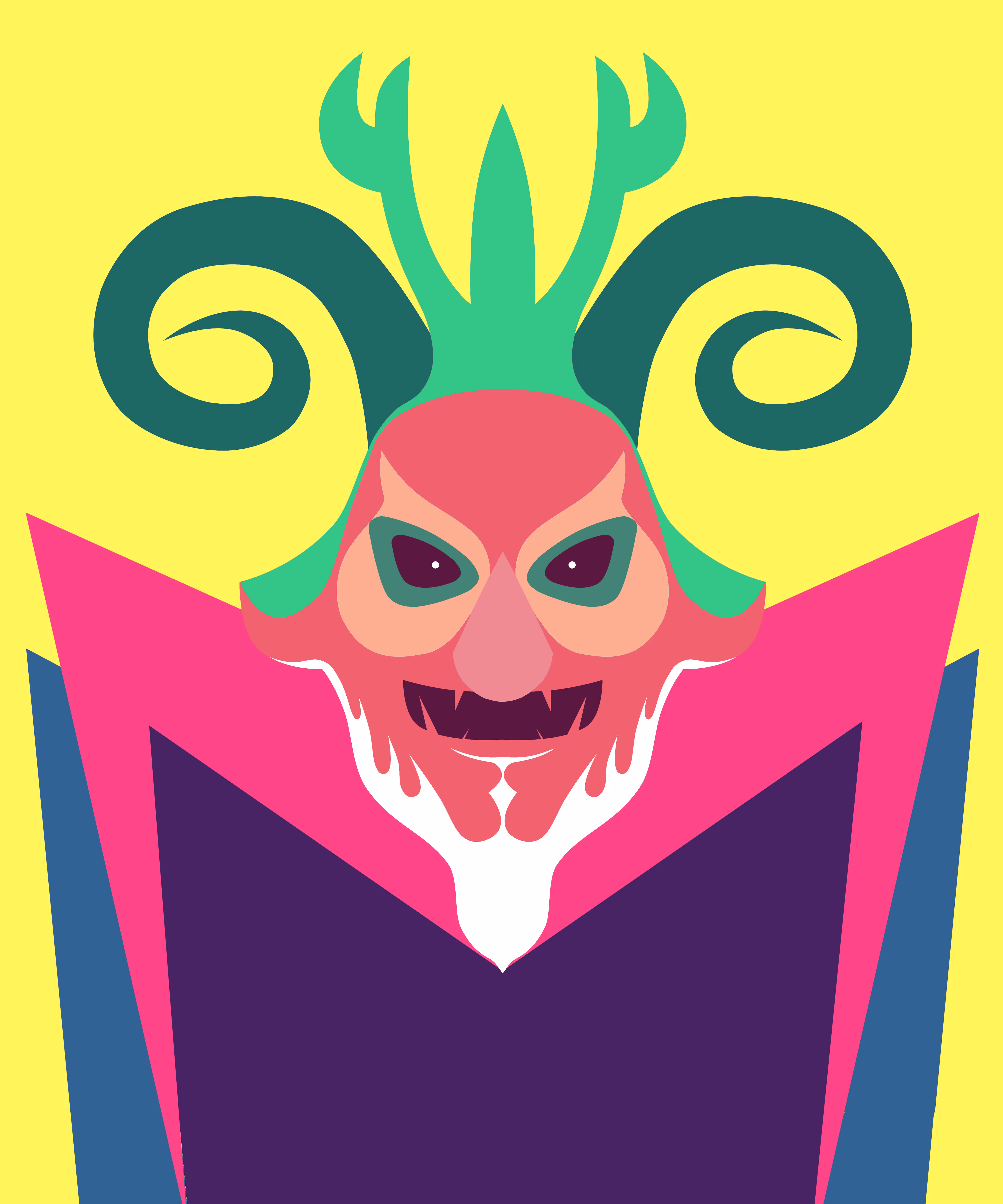Creatures hidden in the mountain #3