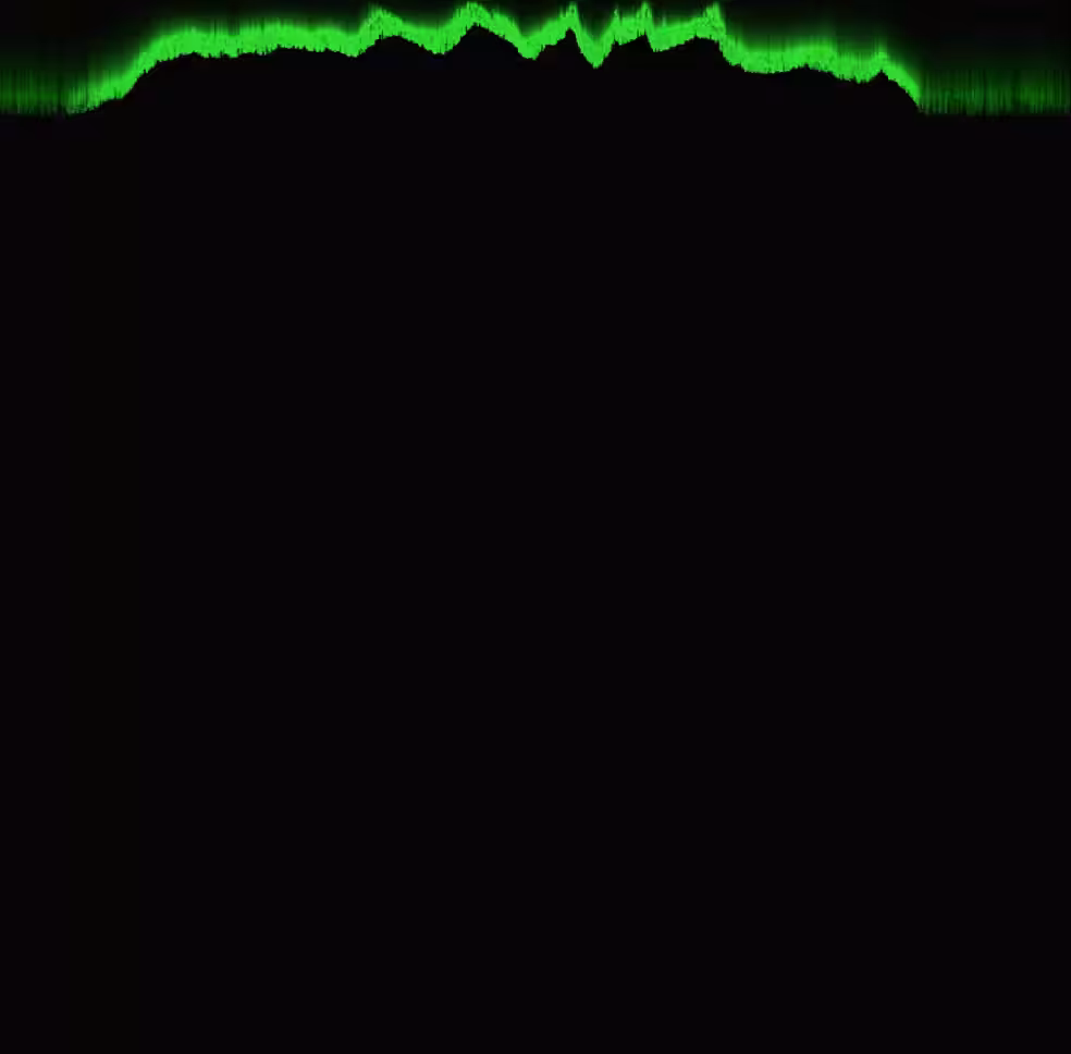 Raining Pixels #175 Green Neon, Matrix Style