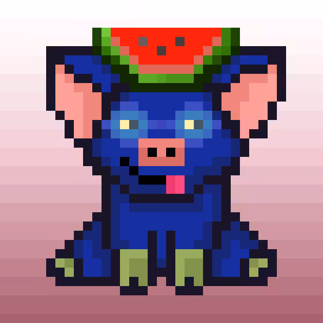 Punk Pig #00124