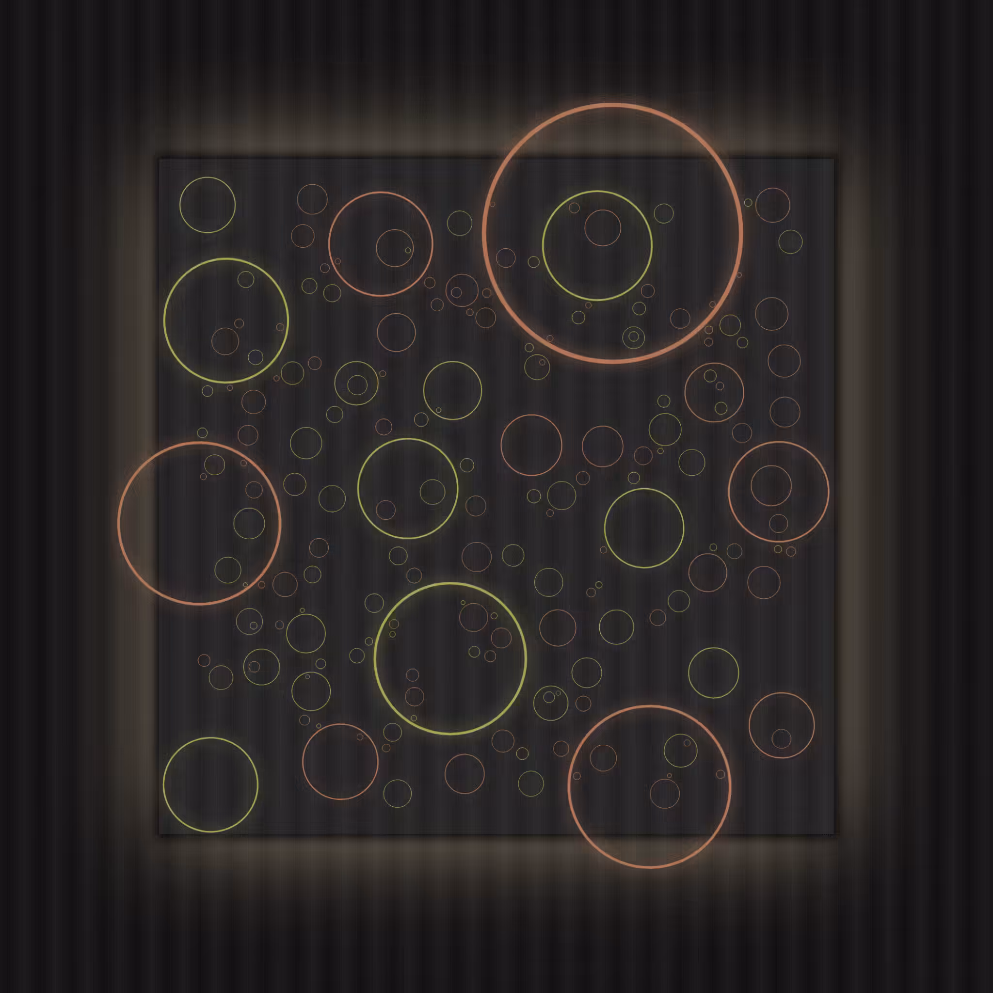 Nevercolliding Circles #52