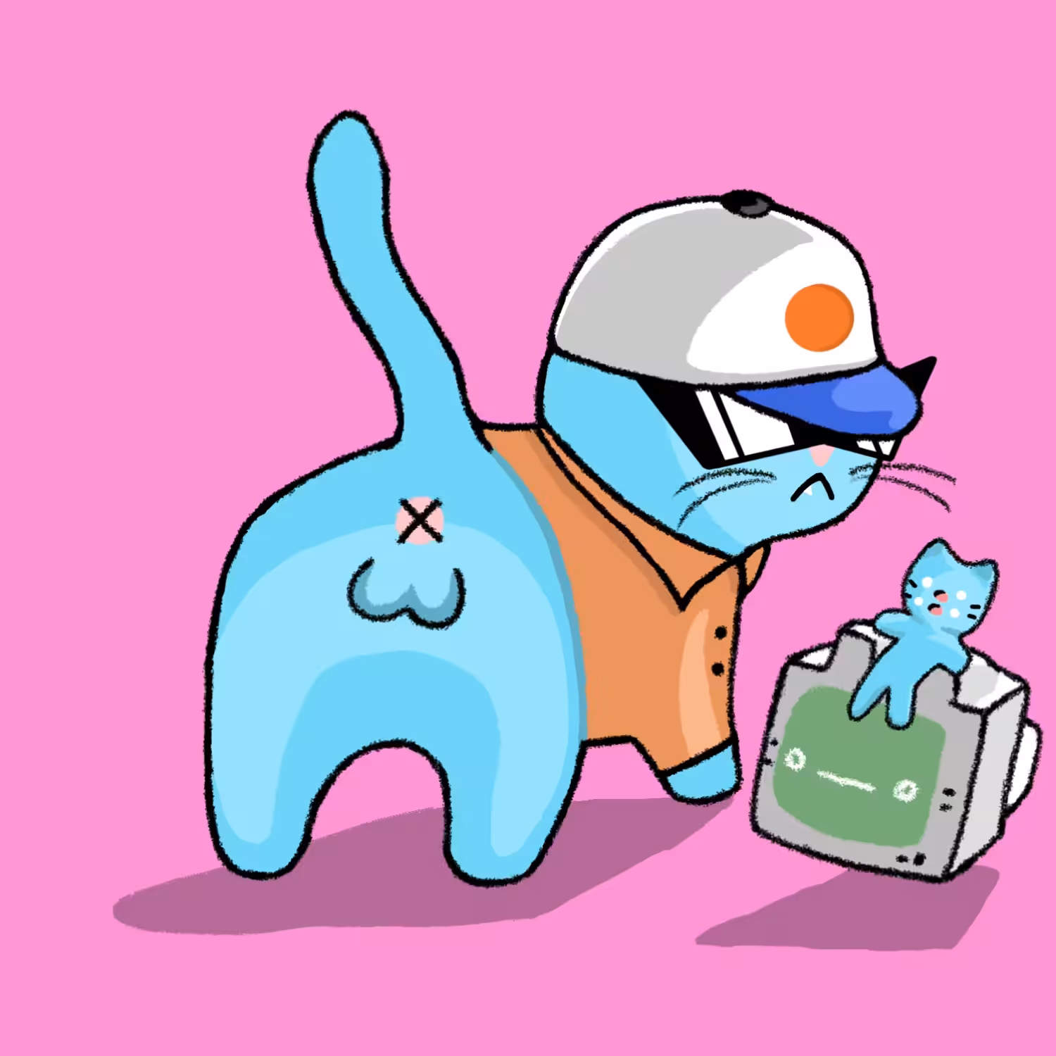 Clon Wiggle Cat