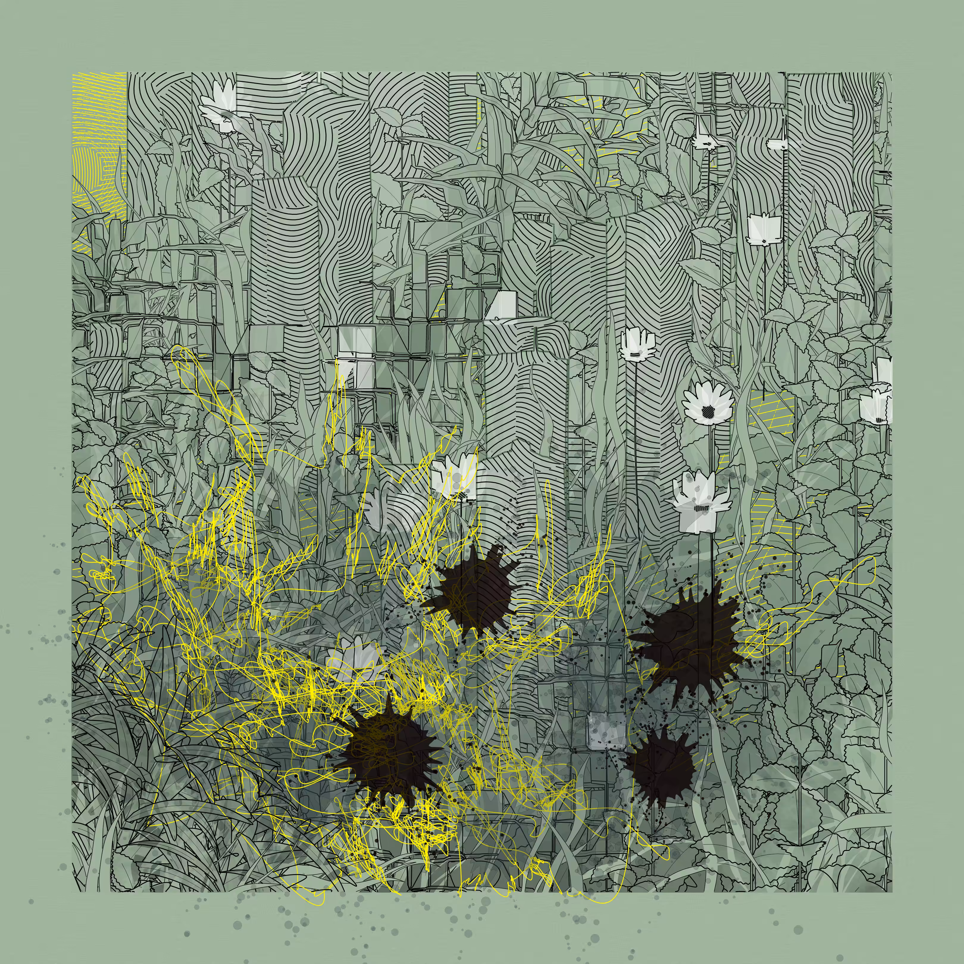 Landscape with Carbon Capture #11012
