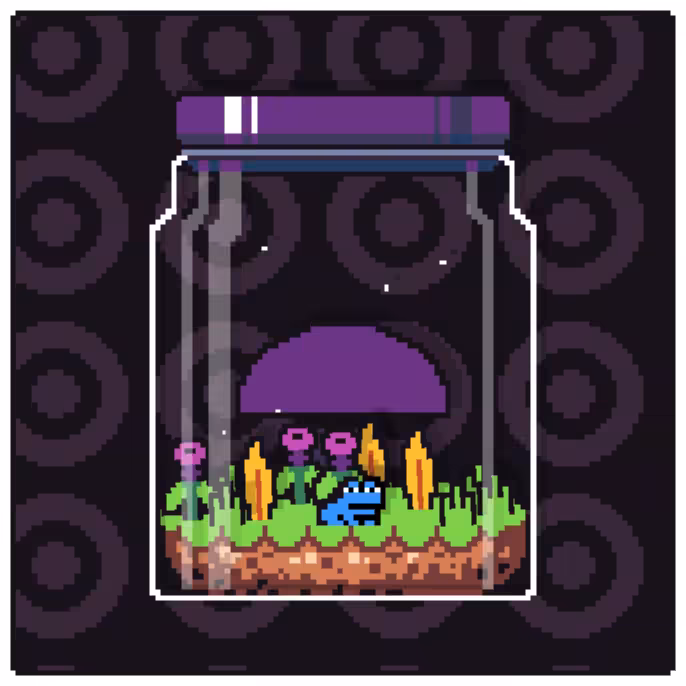 Toad Terrarium #123
