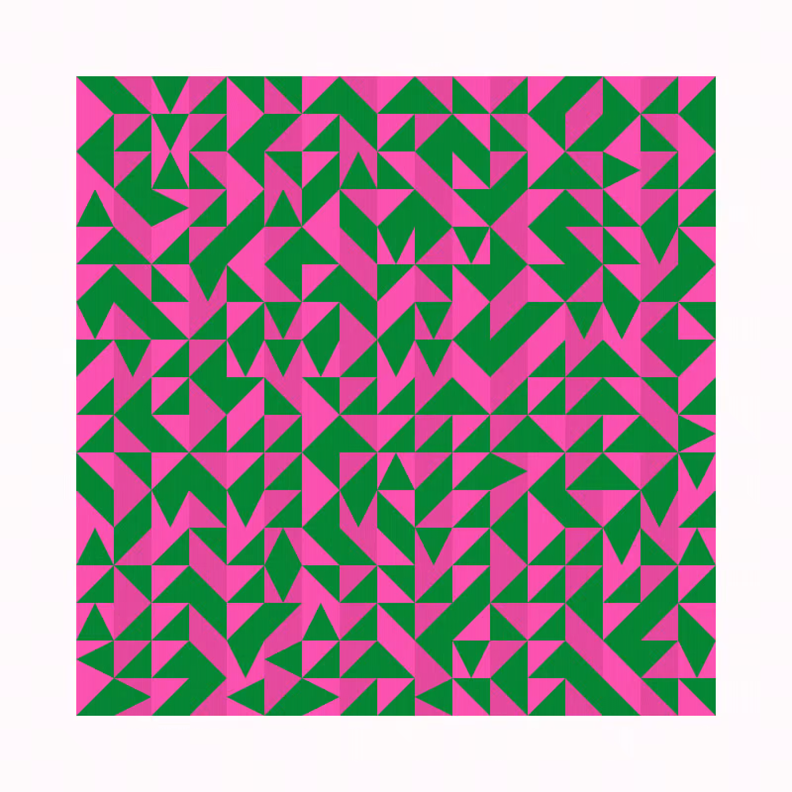 Triangle Pattern II #63