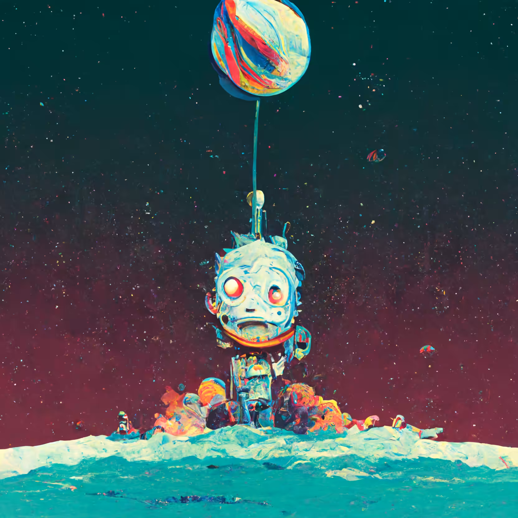 Balloon Head Morty