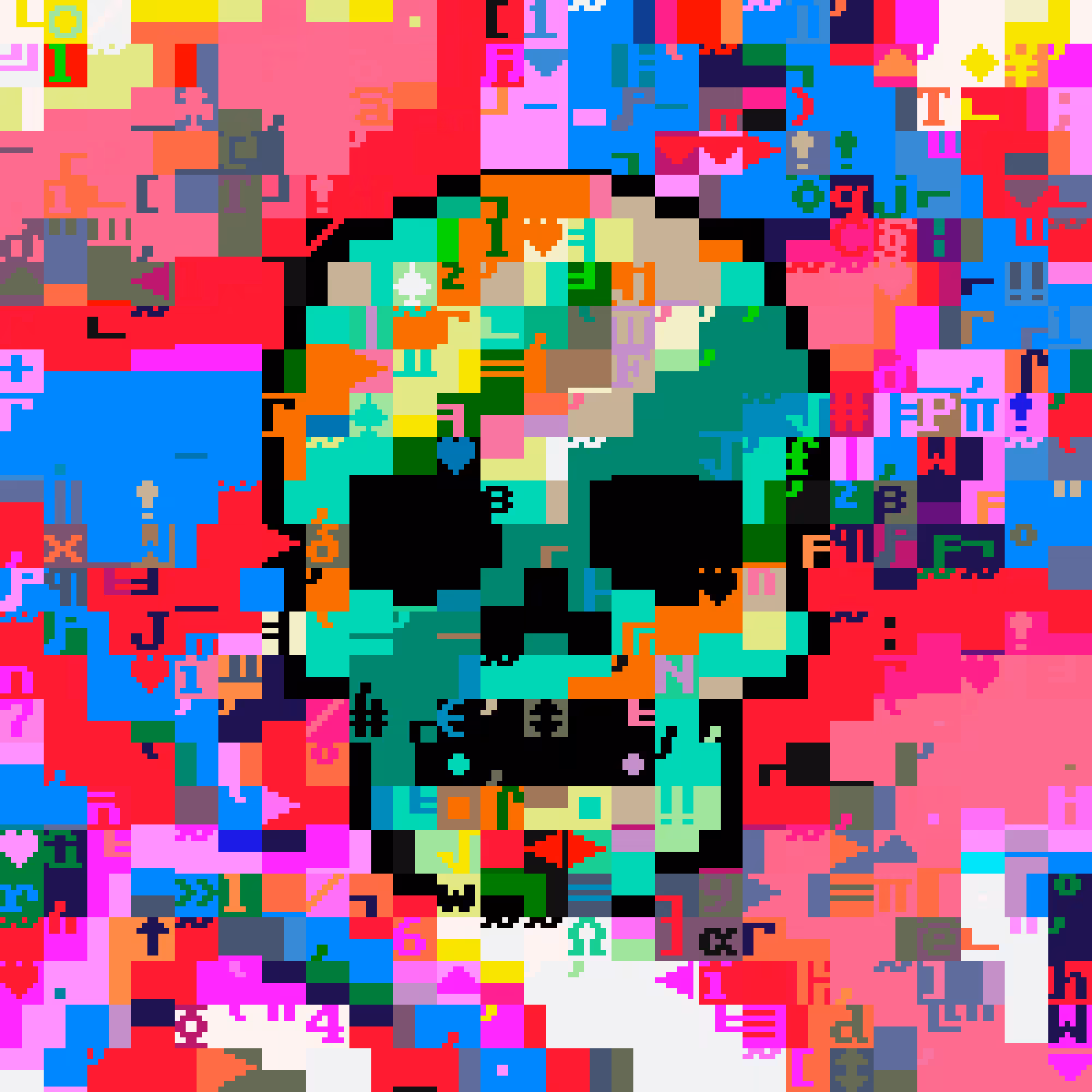 DOS Skull 0211