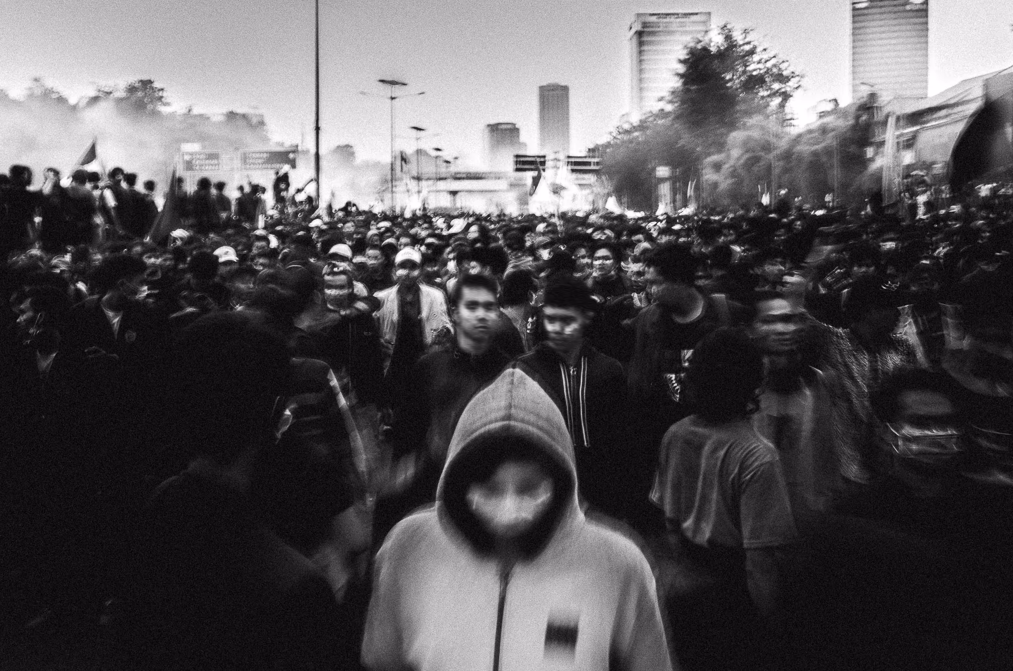 Jakarta in riot