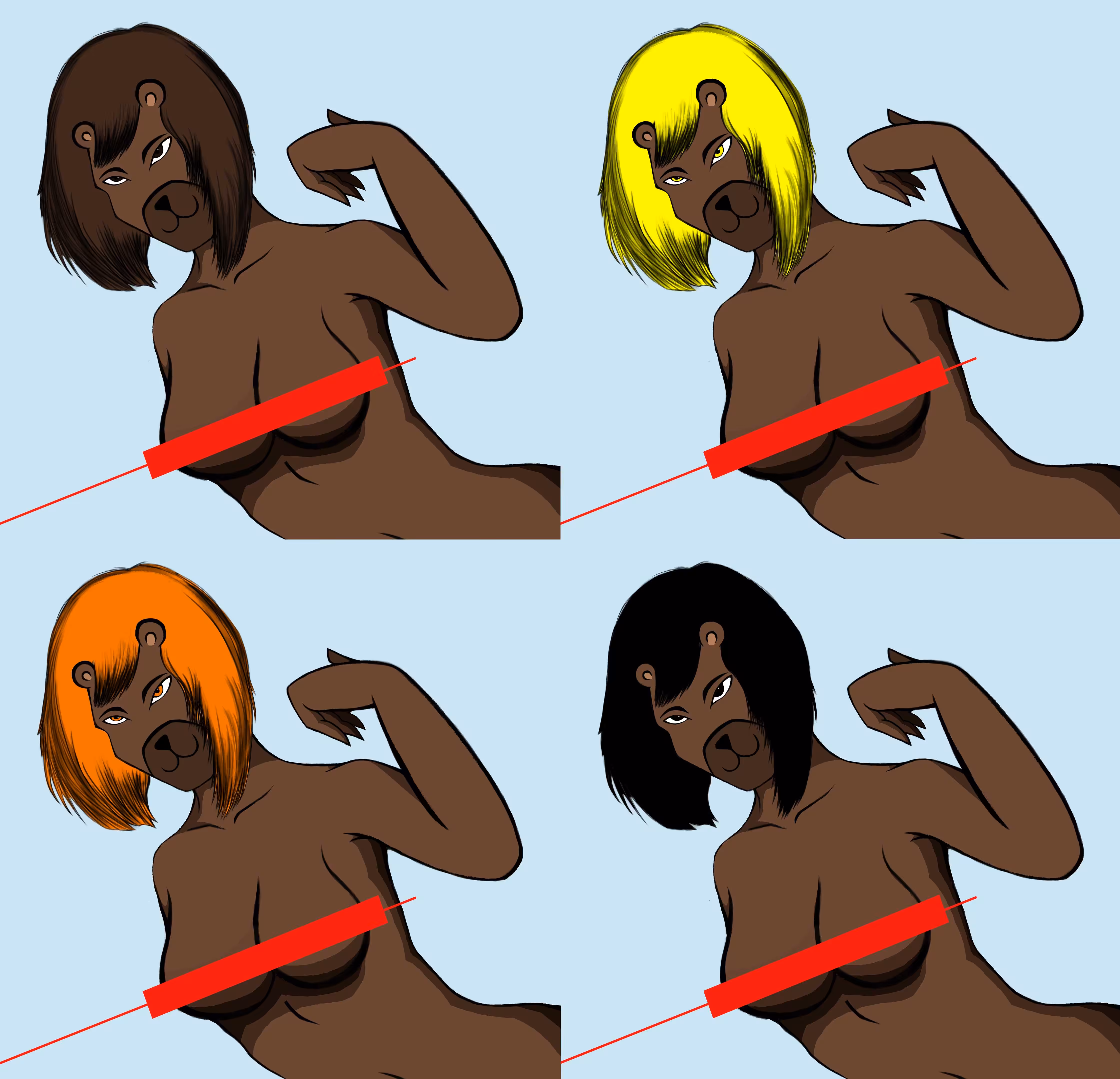 "come on anon its okay to be a bit bearish," natural set.