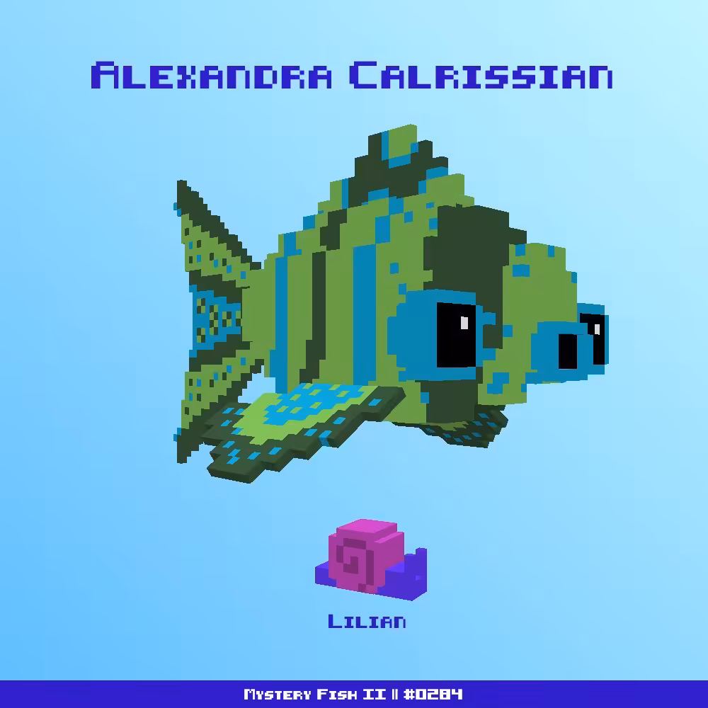 Alexandra Calrissian :: Mystery Fish 0284/1000