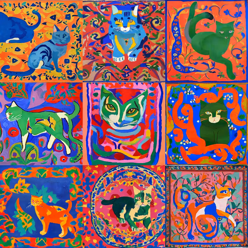 99 Patchworks of 9 Lives #3