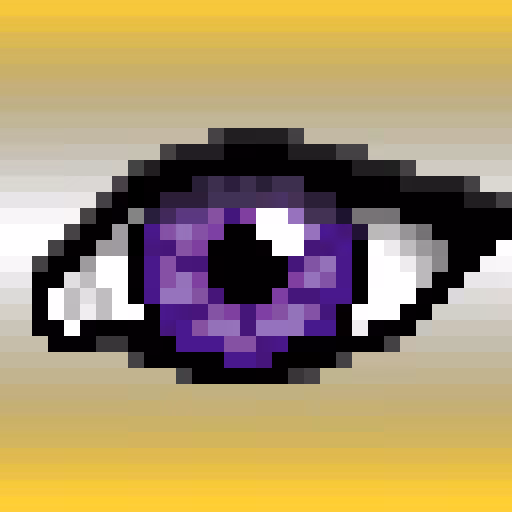 Pixel Violet Eye