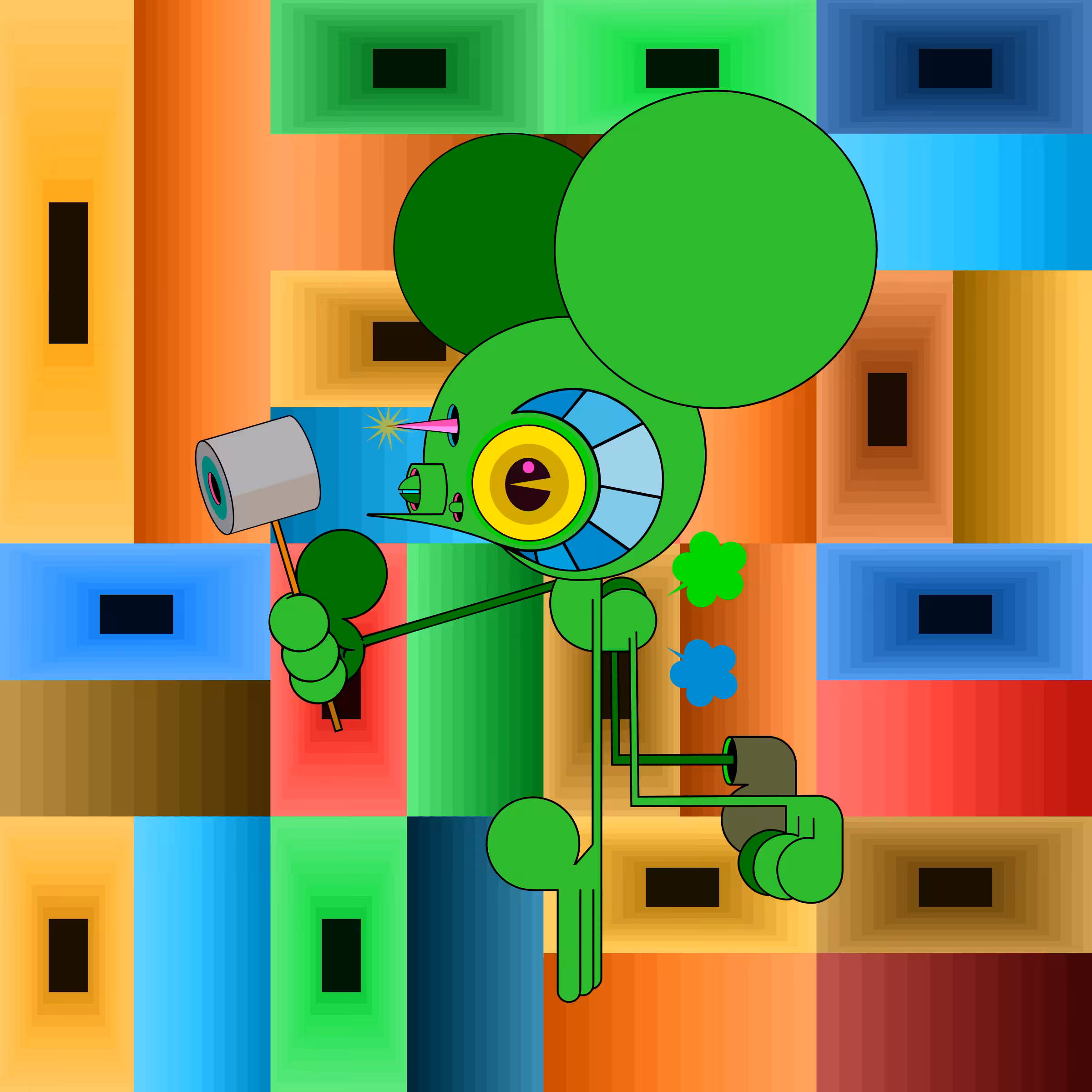 Neogen Space Monkeys #2094