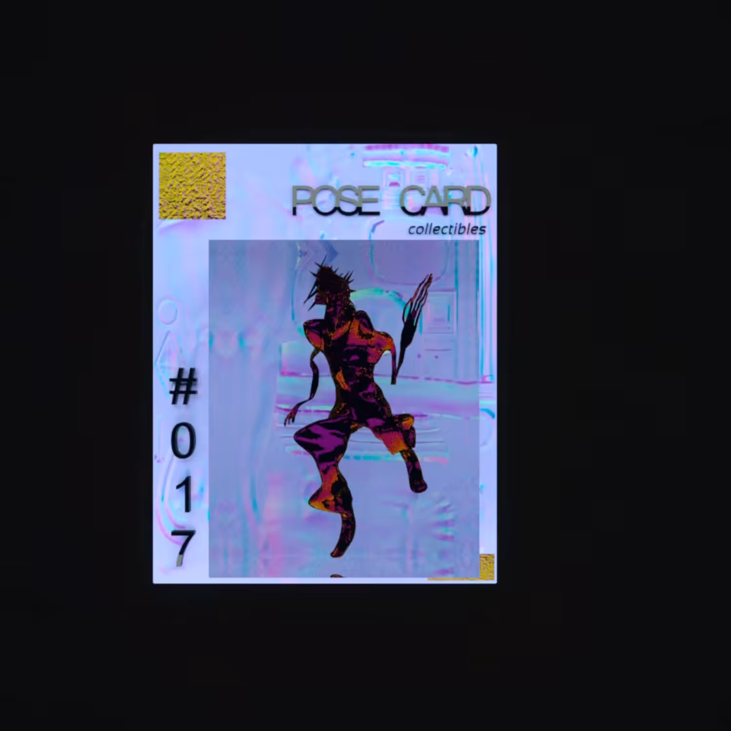 POSE CARD #017