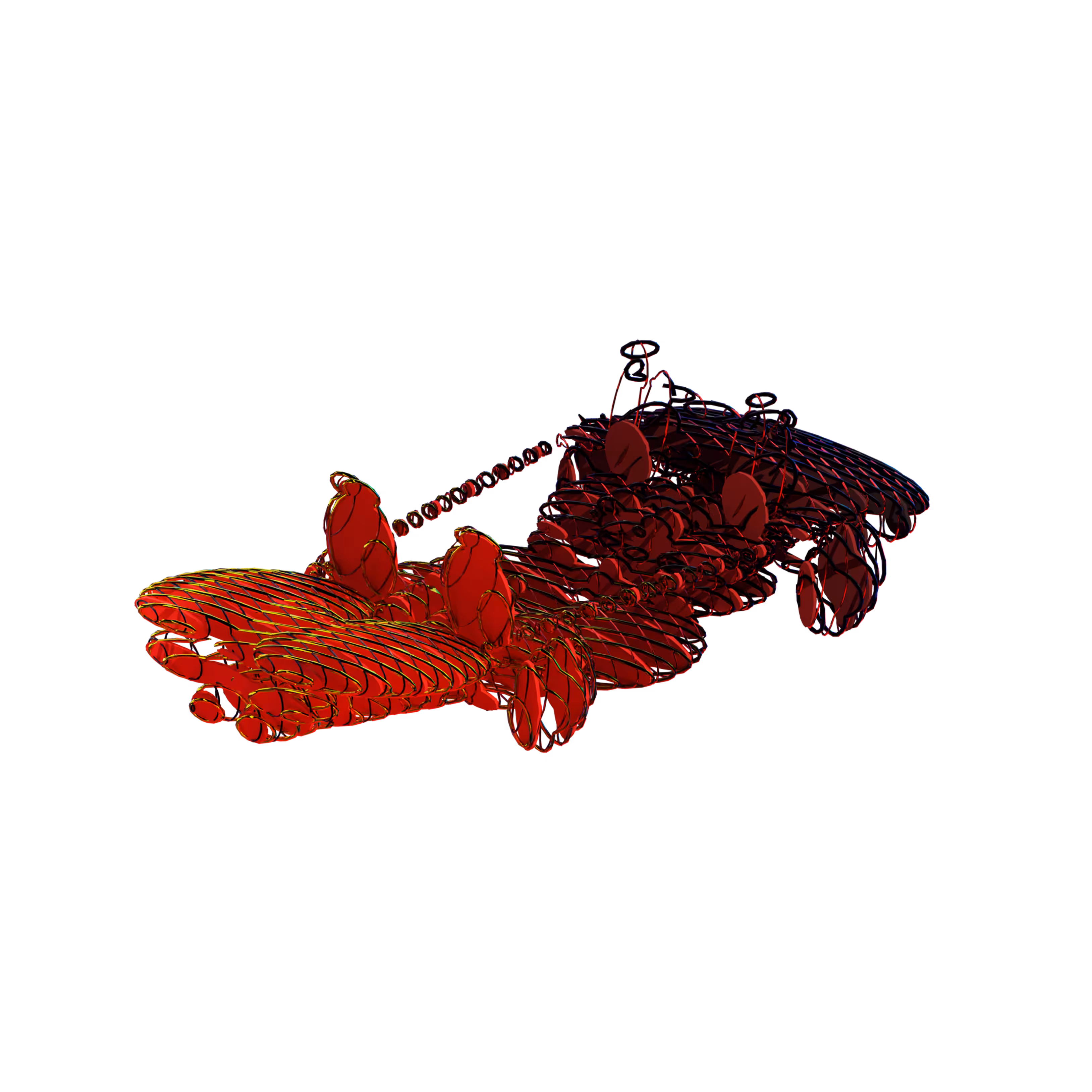 DFW Design: Wellington Bubble Rider Red