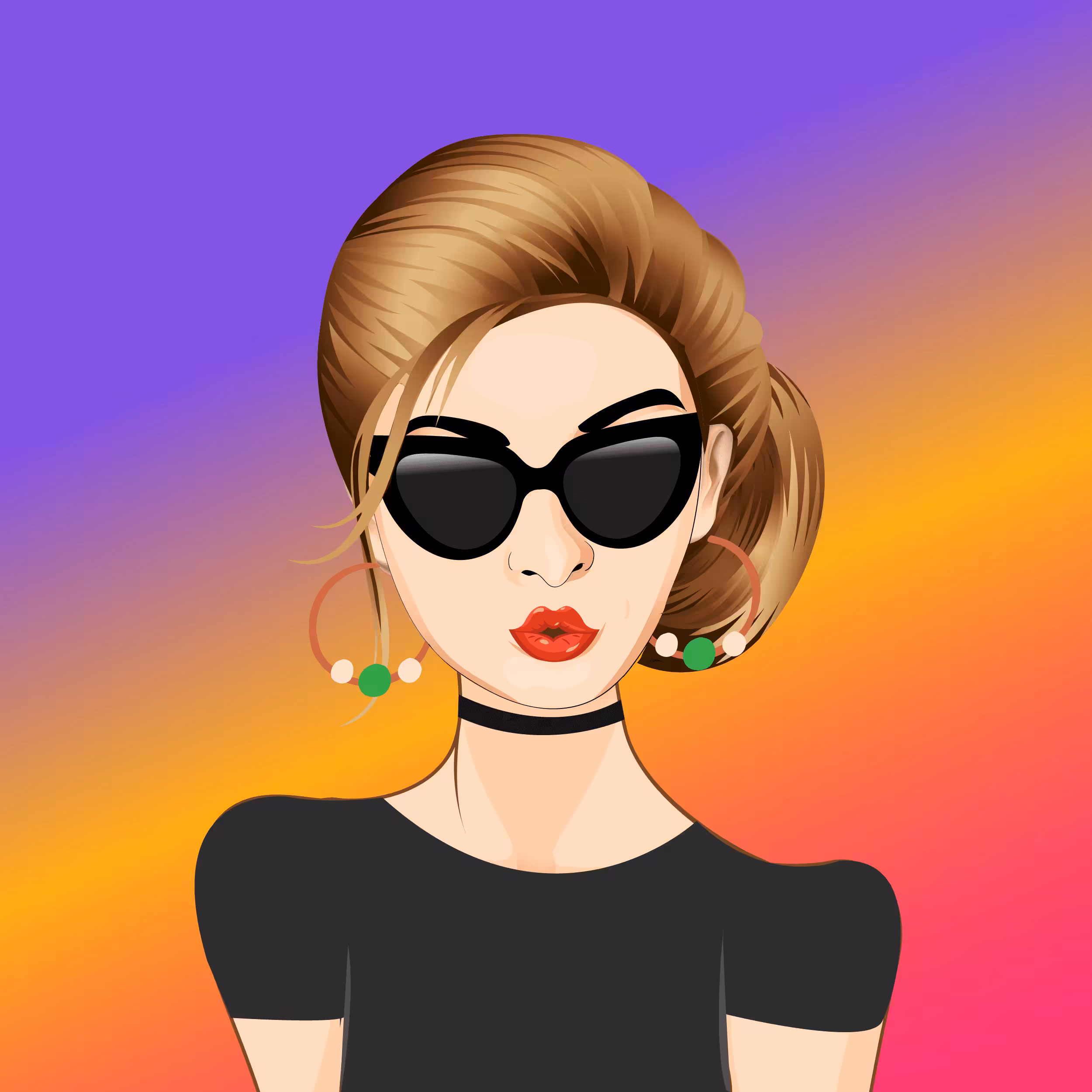 Cool Lady #1967