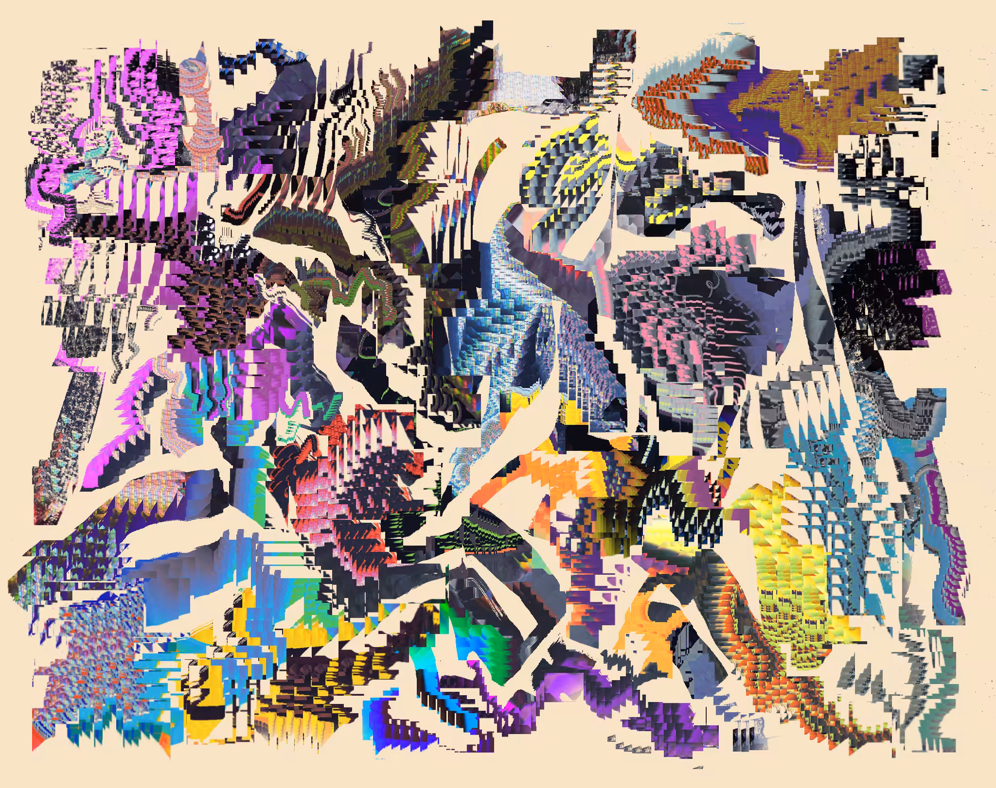 Flowing endlessly