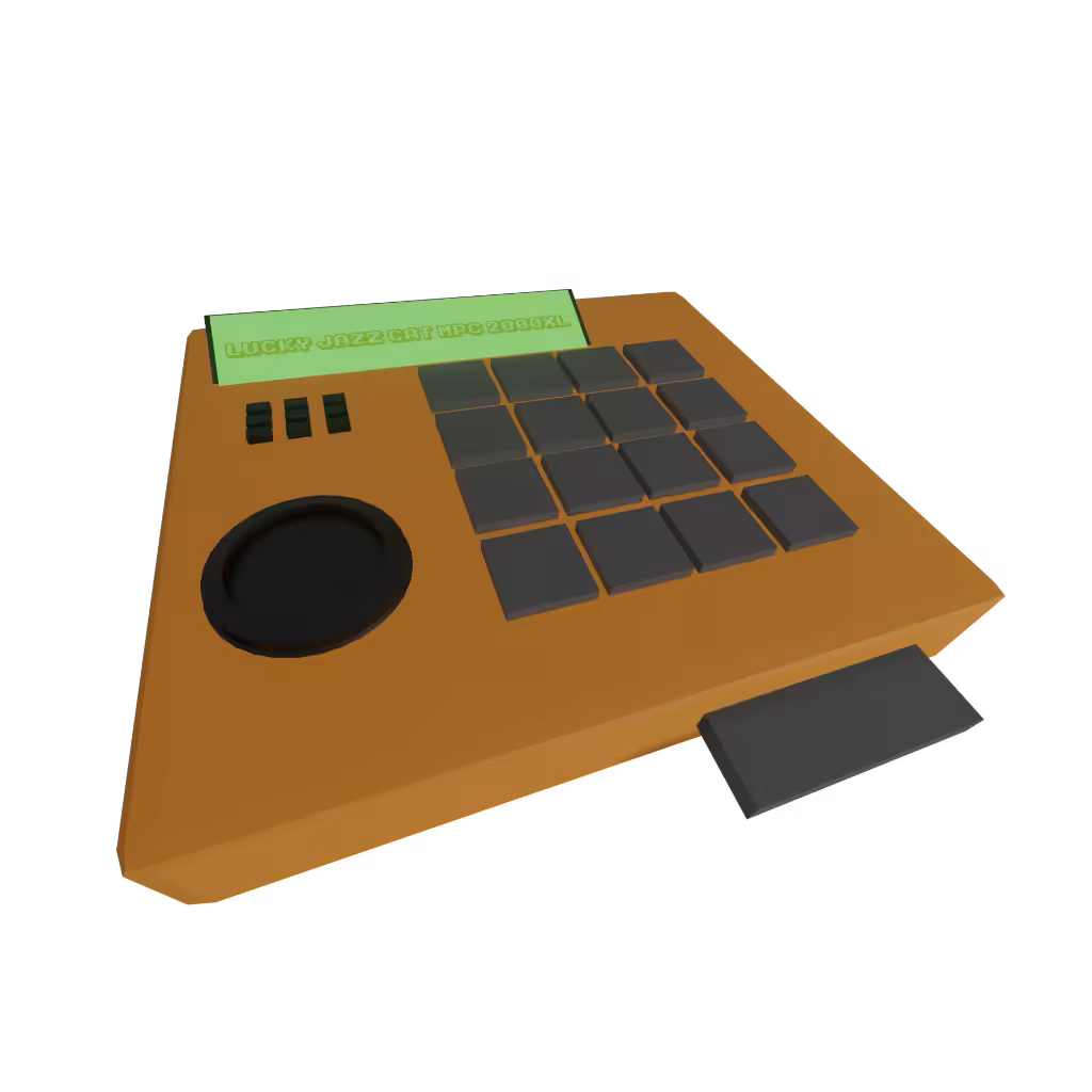 Lucky Jazz Cat MPC2000xl