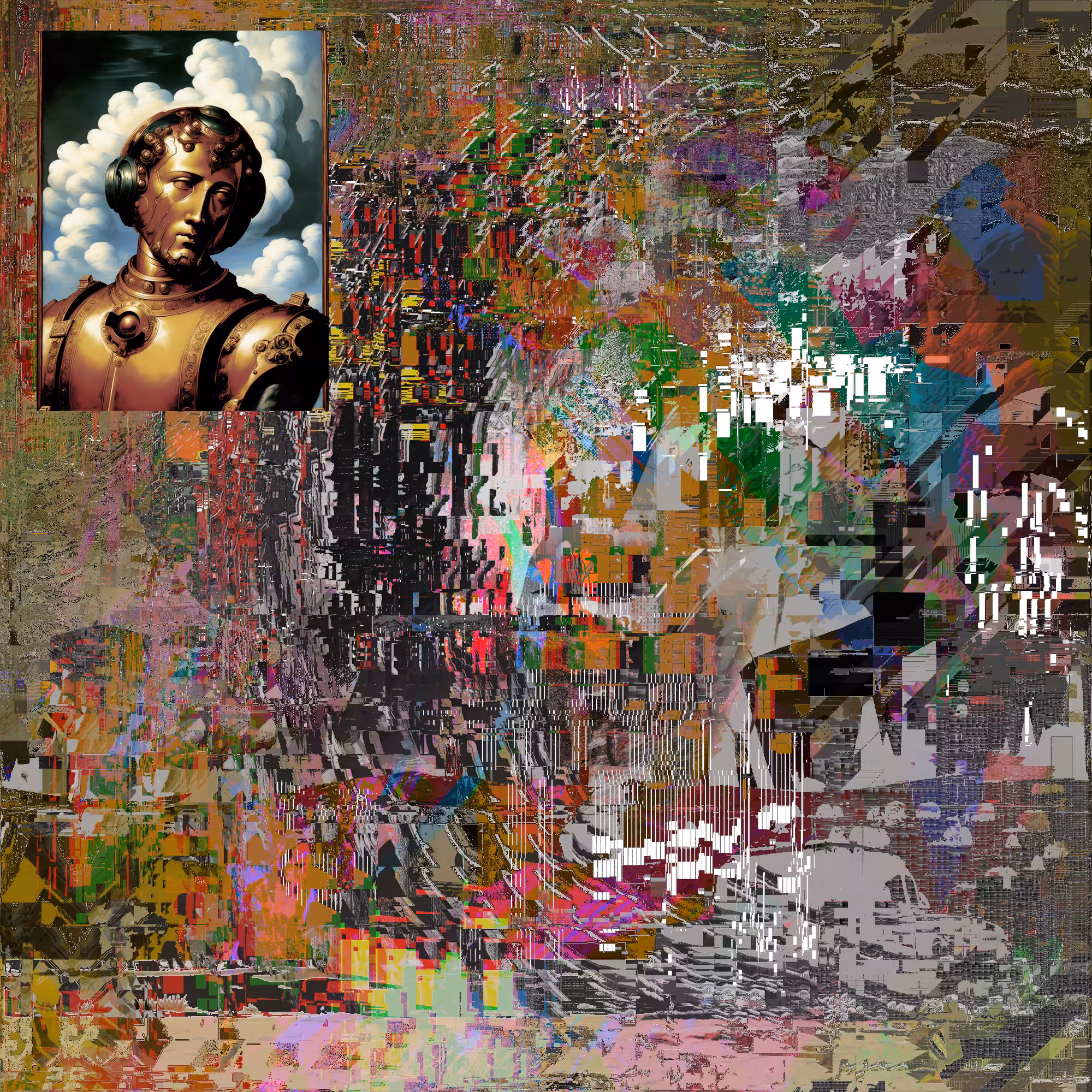 A god in the glitch