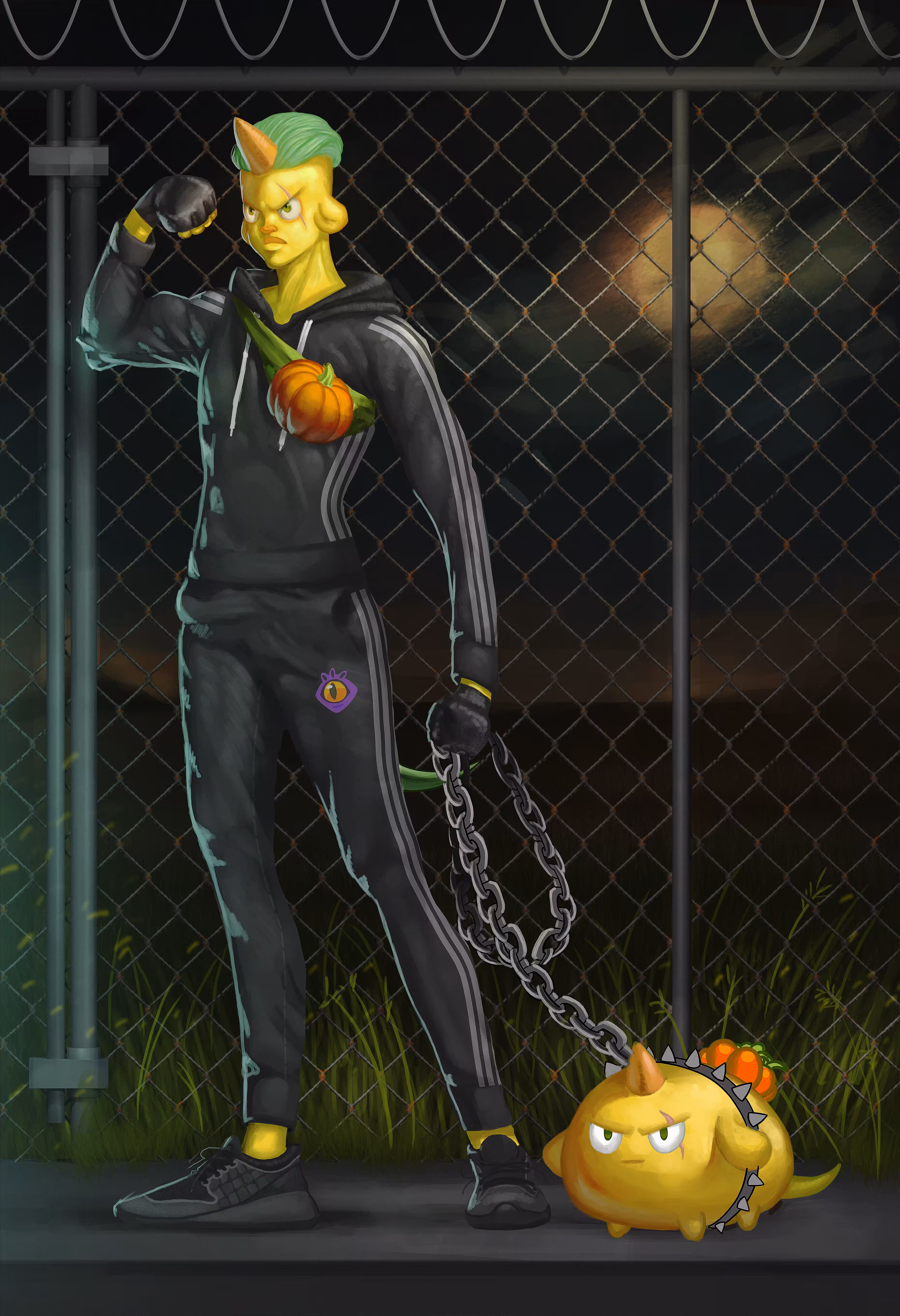 Night Walk - Axie #929341 Bad Boy Plant