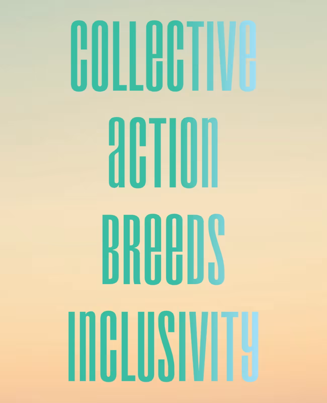 Collective Action Breeds Inclusivity