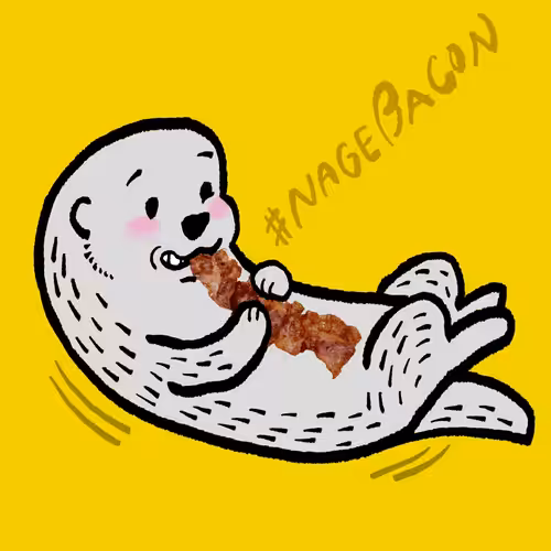 sea otter #throwbacon