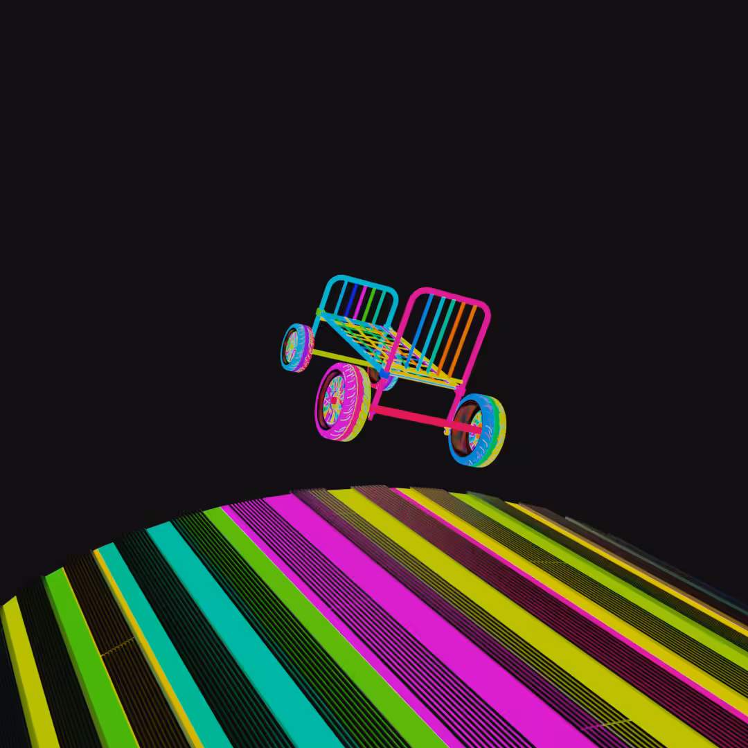 "Raod to dream" Chaotic Colors Collection #4