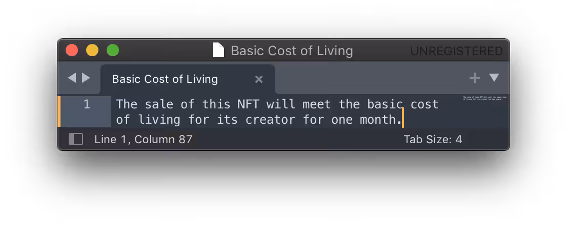 Basic Cost of Living