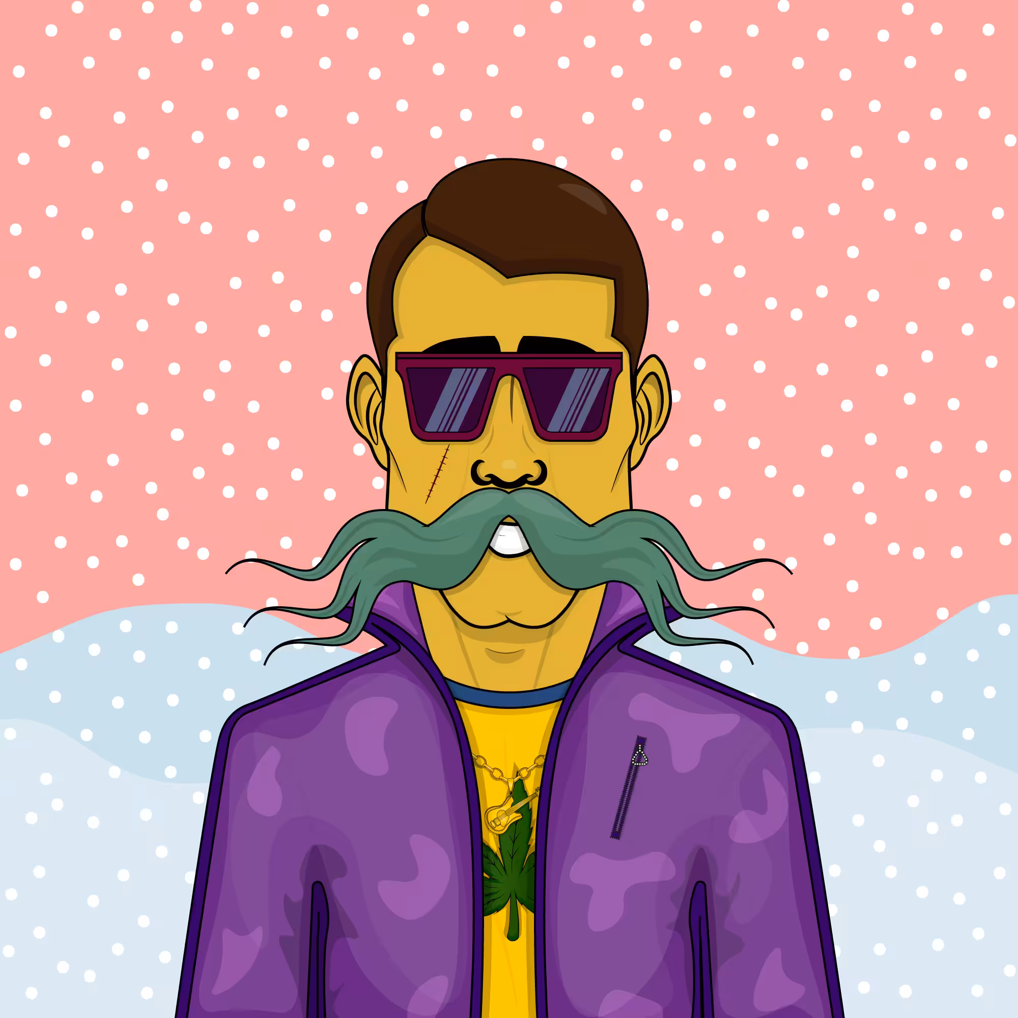 Mustachioed #85