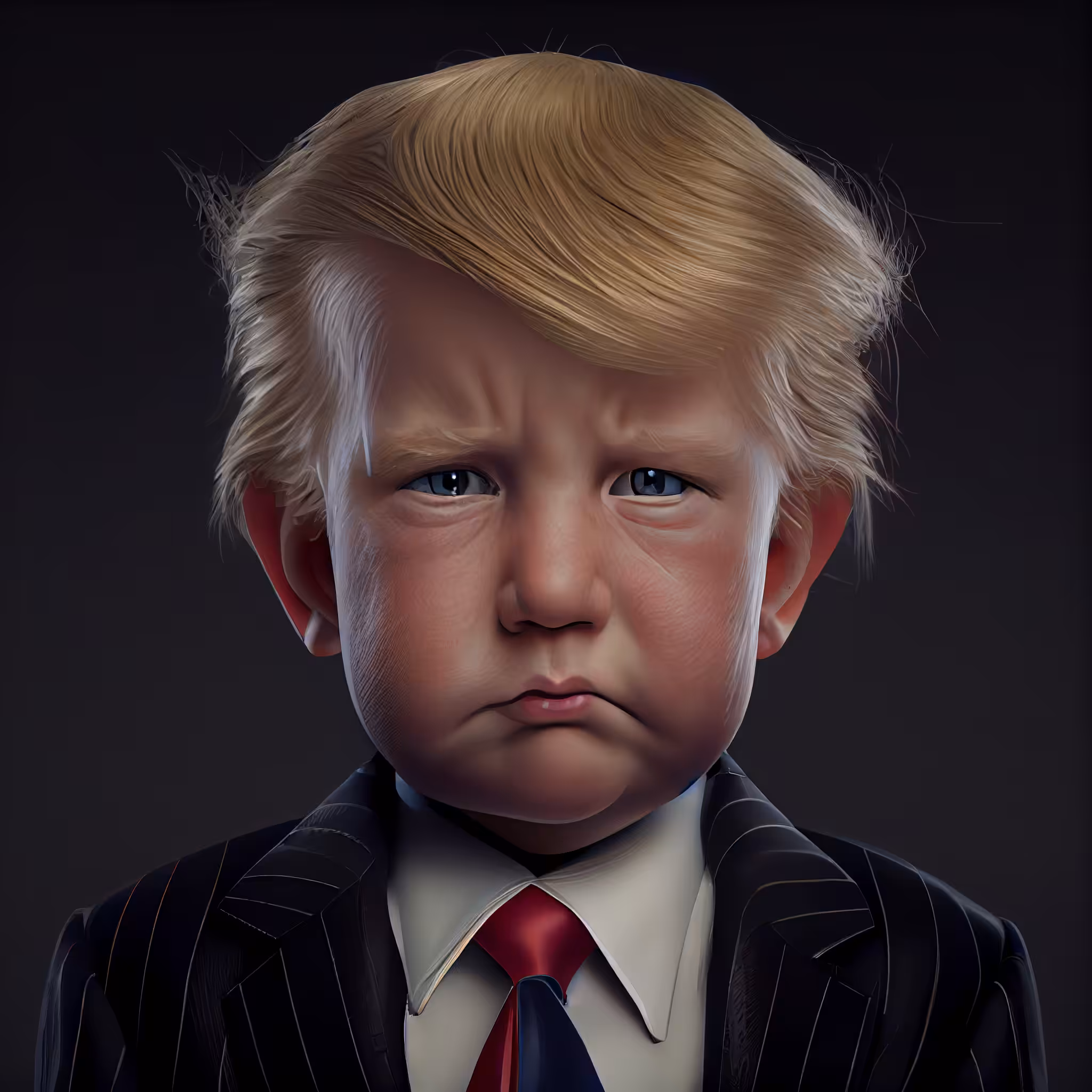 Baby Donald Trump