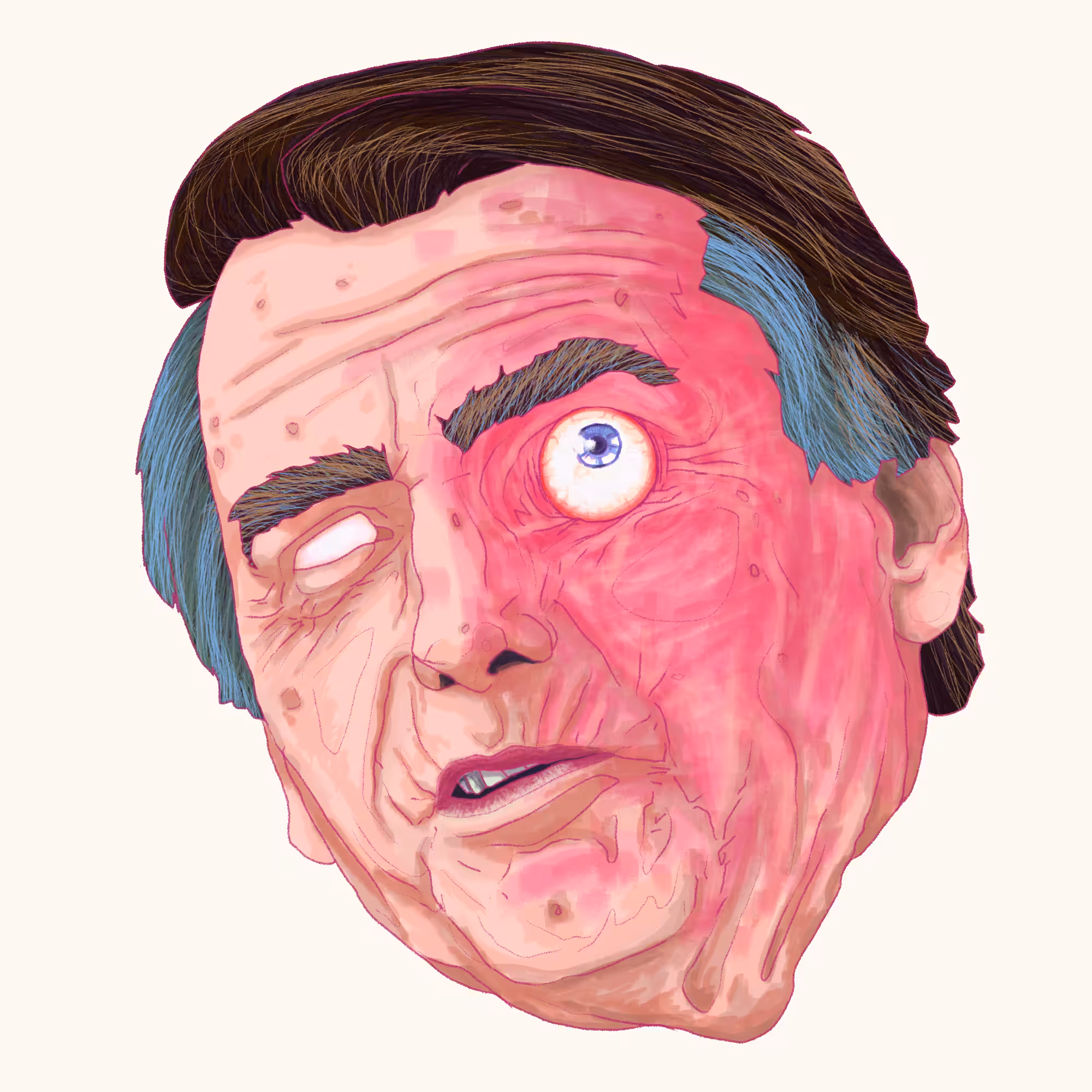 La cabeza muerta de Jair