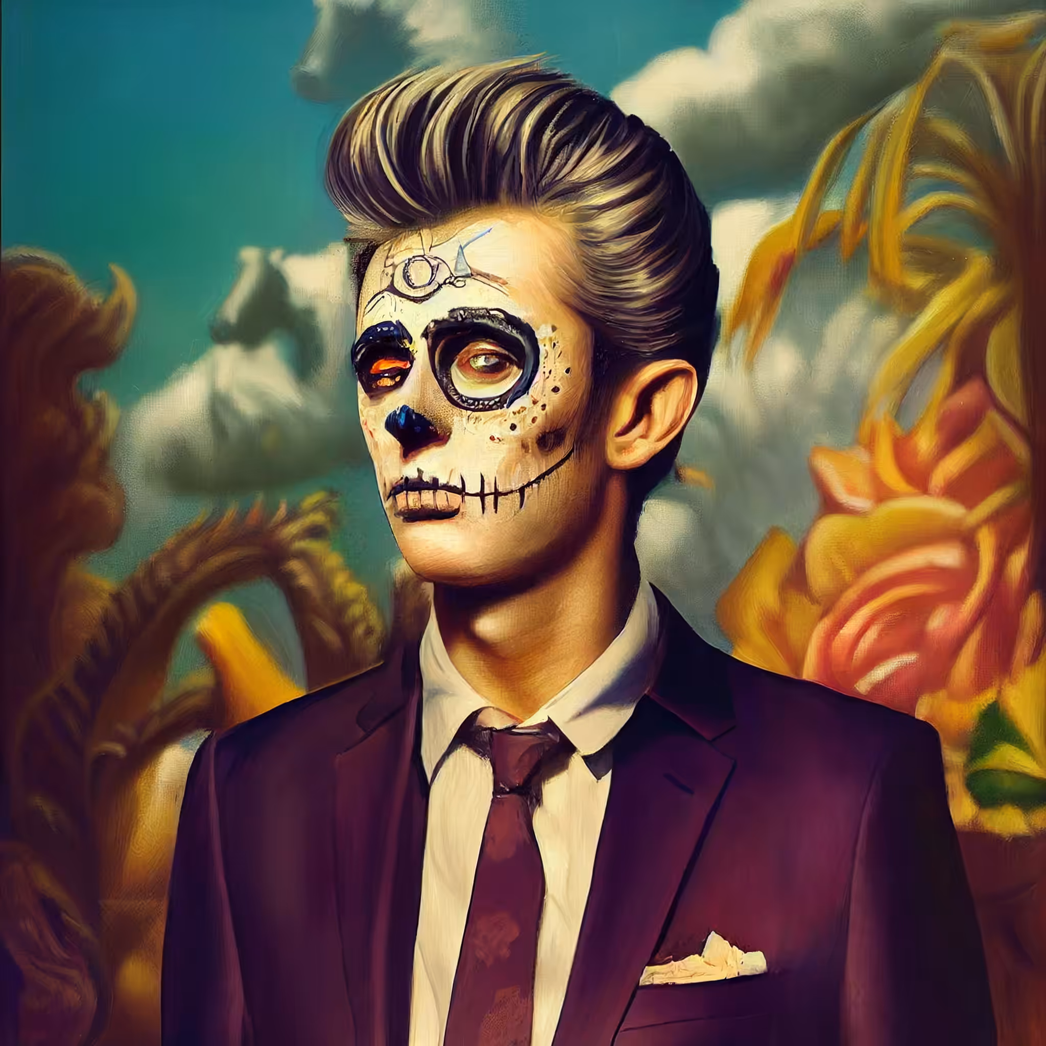 Celebrity Sugar Skulls - James