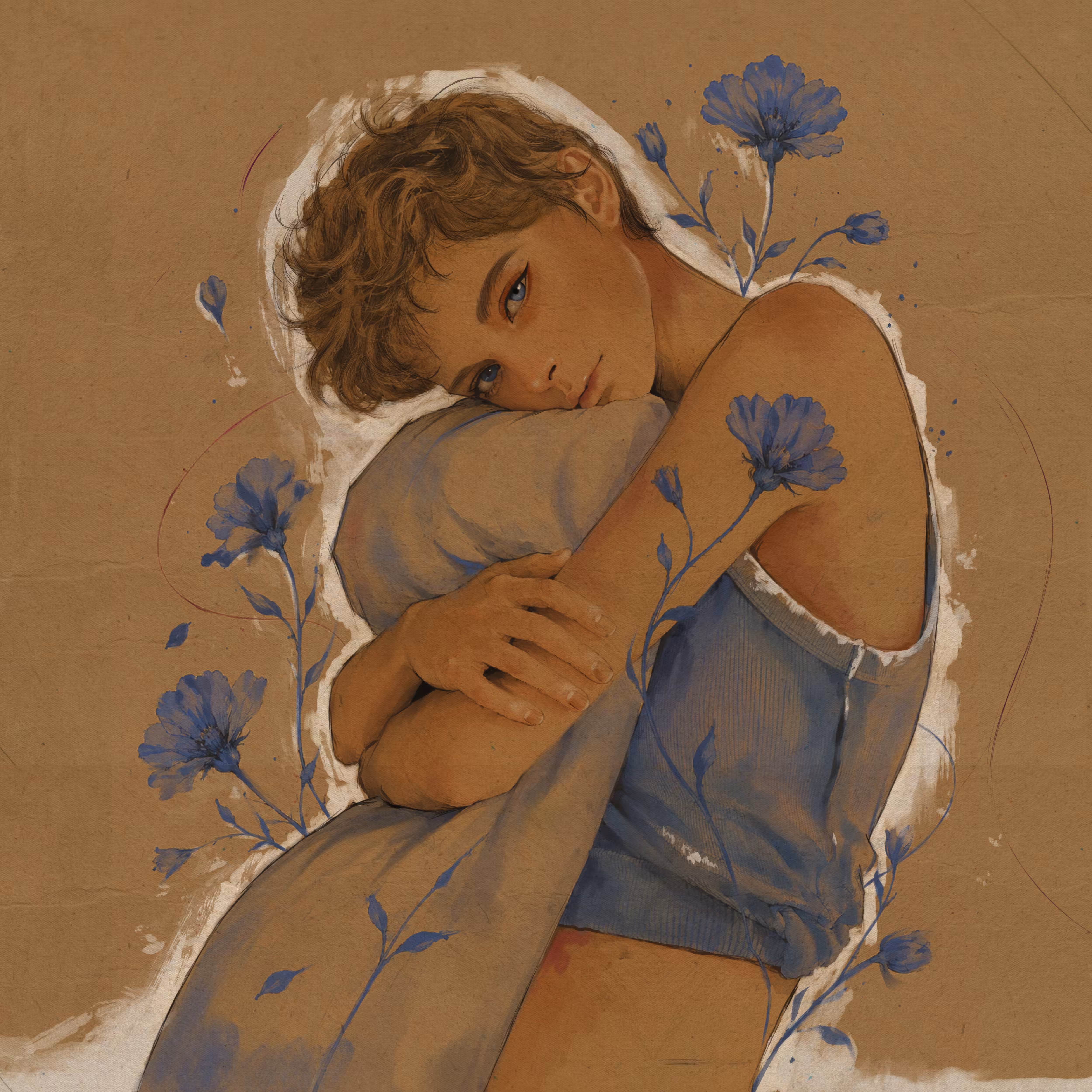 The Color Blue Remembers
