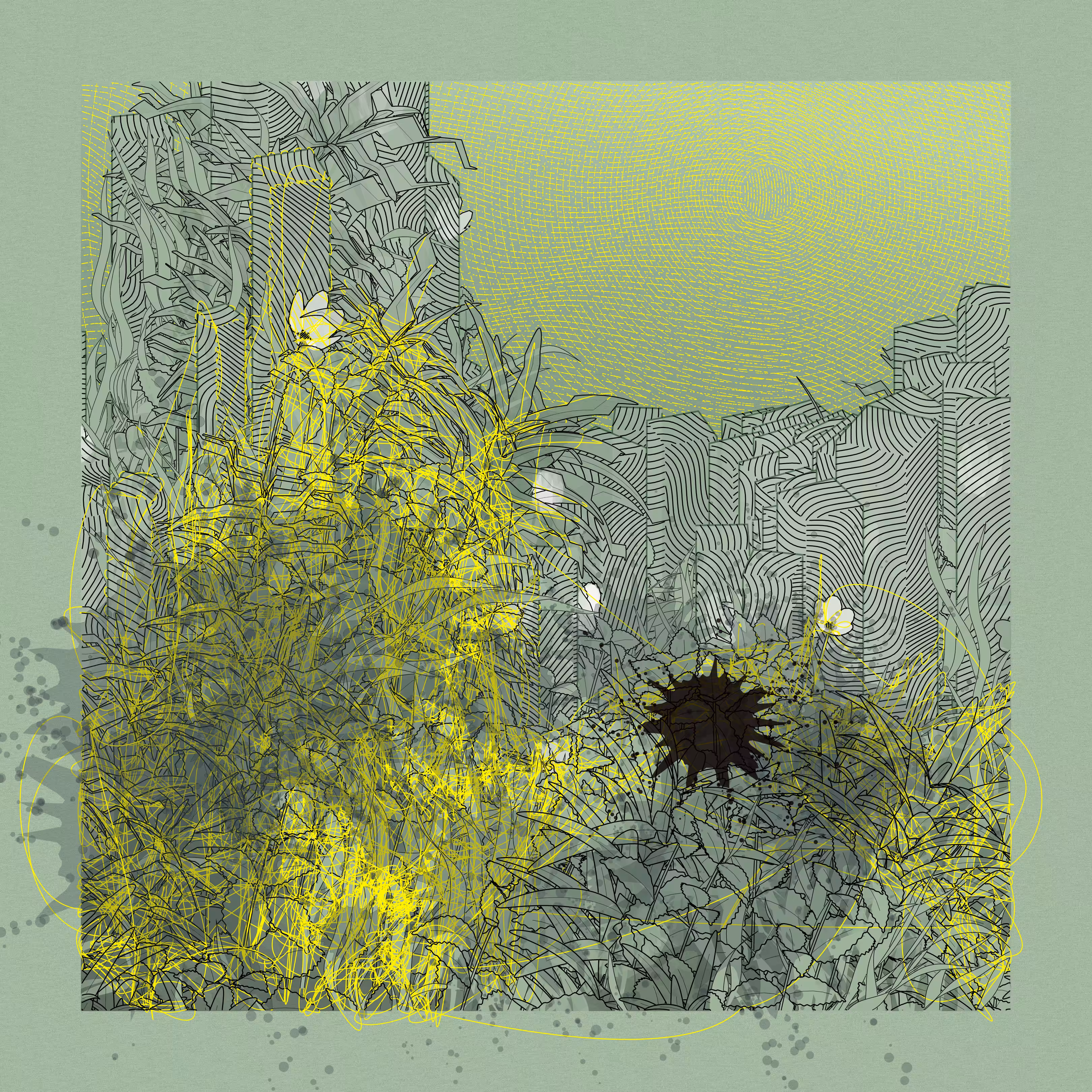 Landscape with Carbon Capture #1789