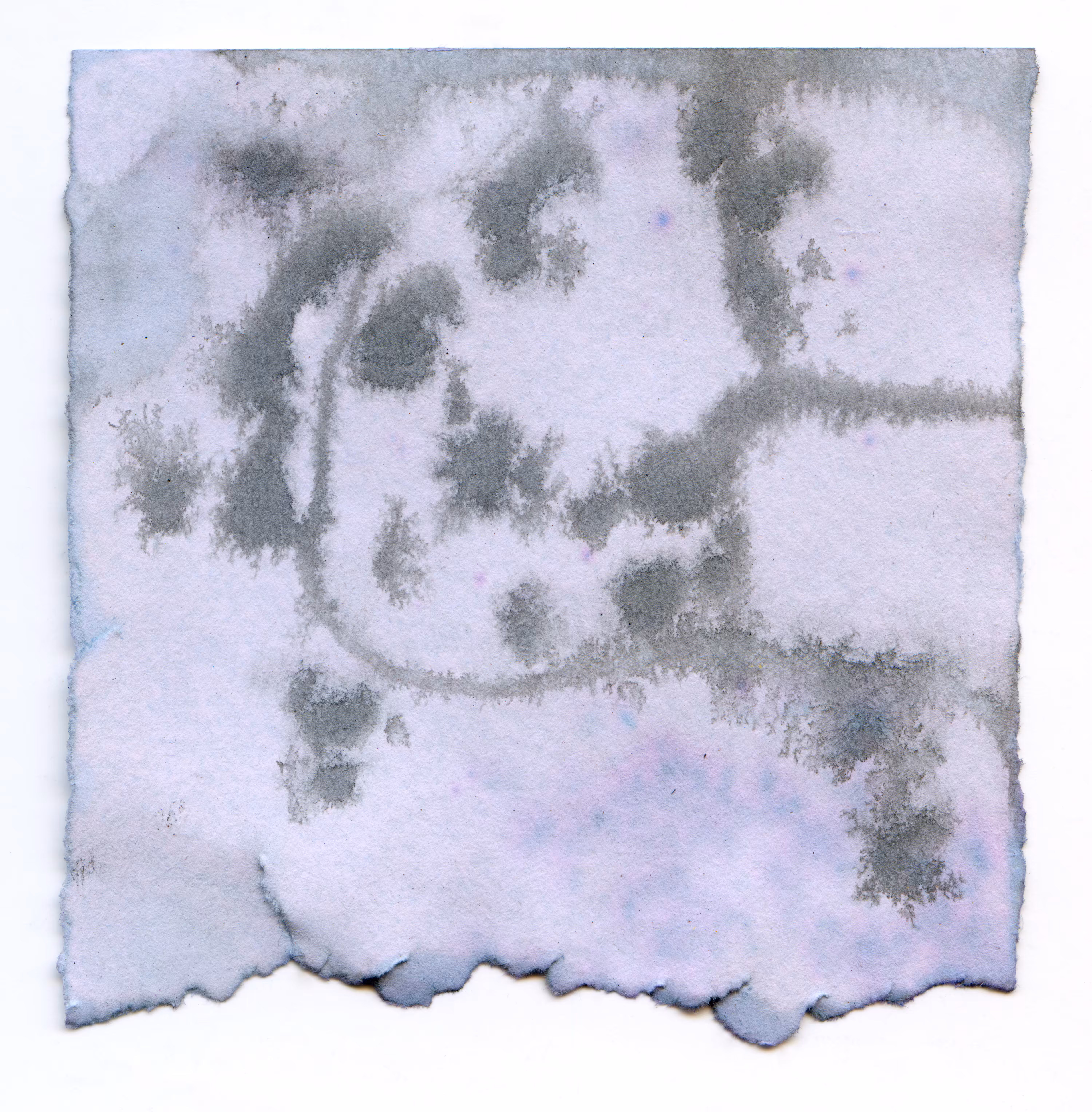 untitled waste ink form #6, 2021