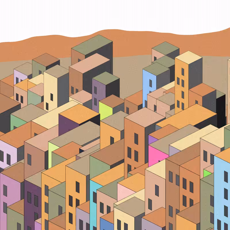 Coloured City #31