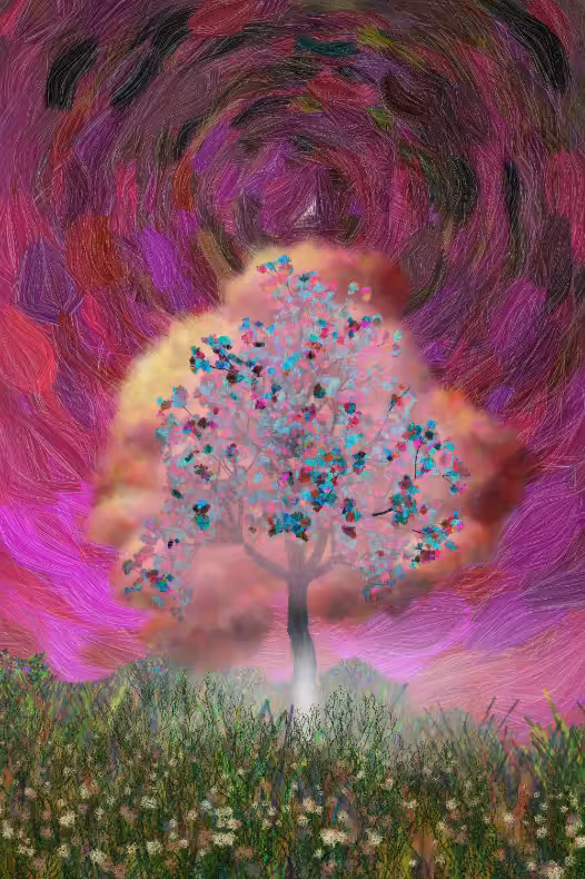 Tree and Cloud #27